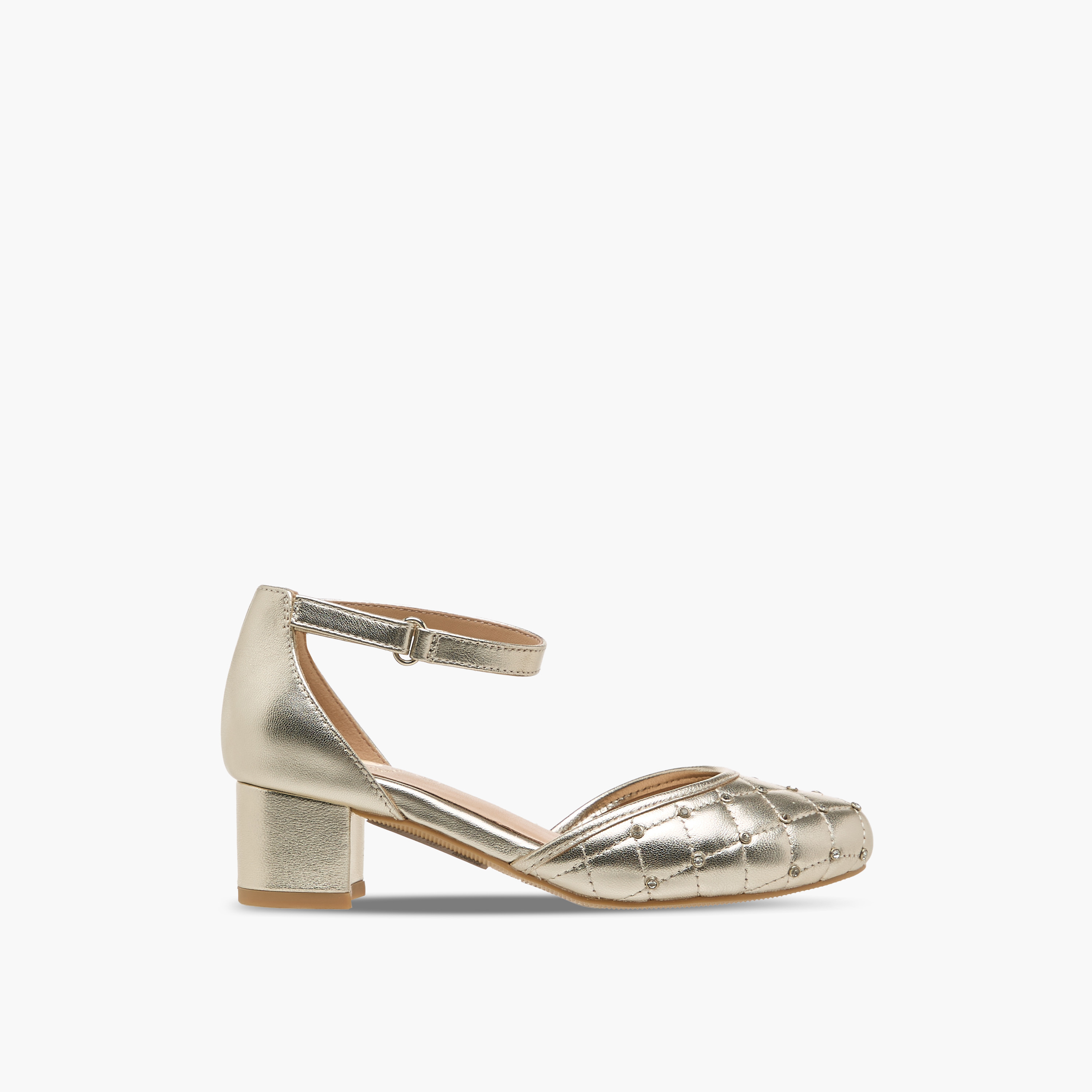 Pablosky Girls Block Heel Shoes-girls-shoes-sandals-image-3