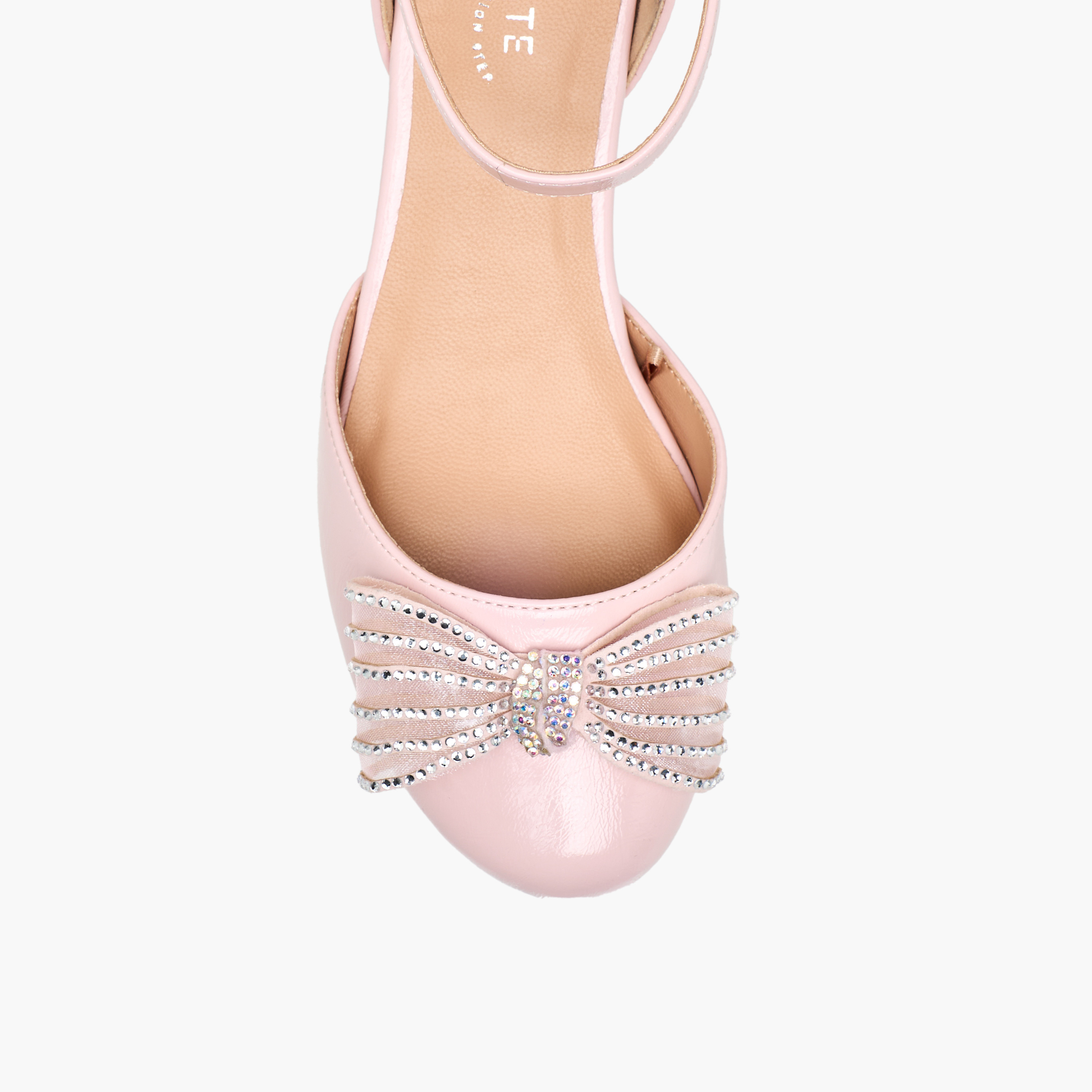صندل بكعب عريض وبفيونكة مزينة للبنات من سيليست-girls-shoes-sandals-image-4