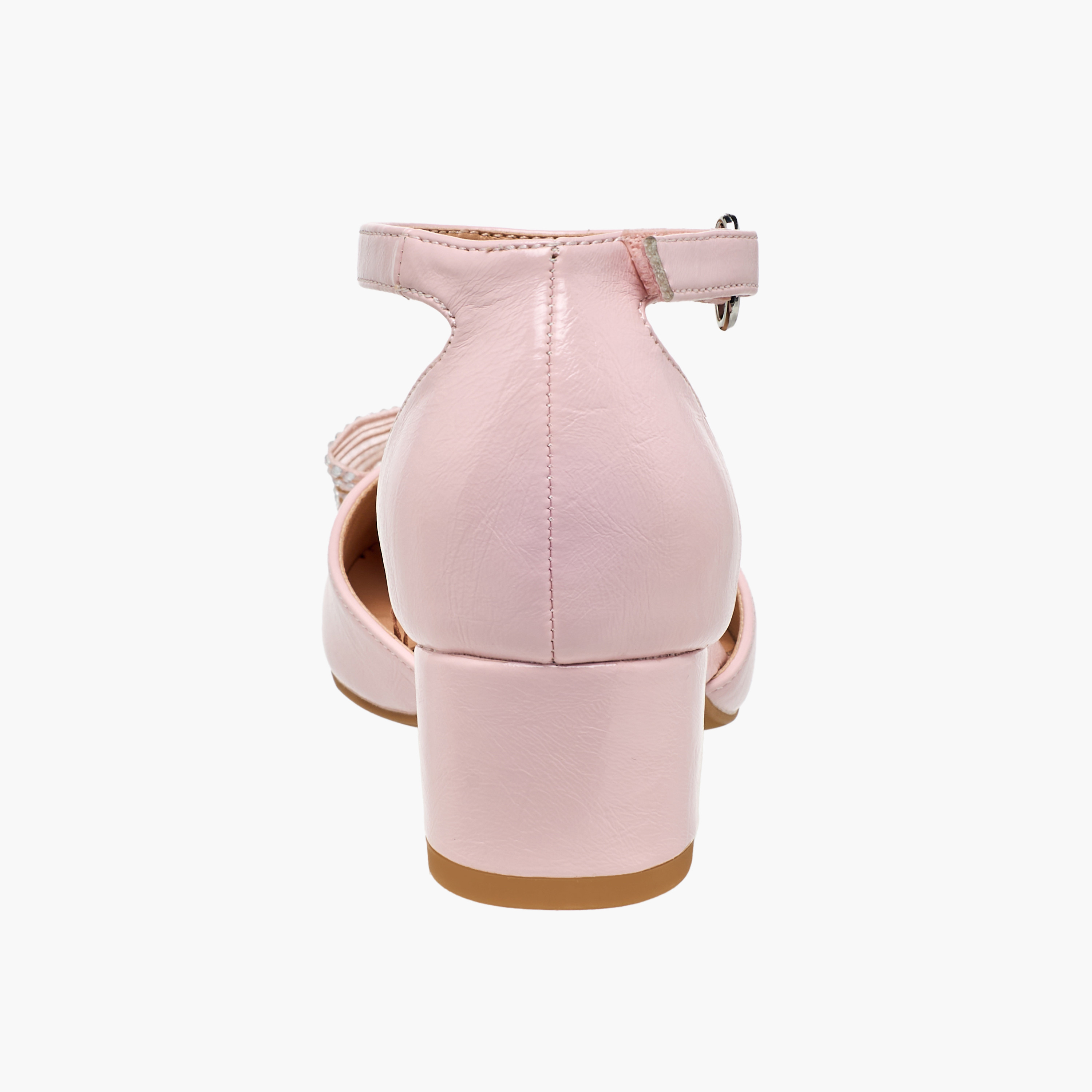 صندل بكعب عريض وبفيونكة مزينة للبنات من سيليست-girls-shoes-sandals-image-5