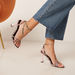 Haadana Women's Animal Print Sandals with Straps and Hourglass Heels-Women%27s Heel Sandals-thumbnail-0