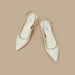 Elle Women's Slingback Block Heel Sandals with Buckle Closure-Women%27s Heel Shoes-thumbnail-1