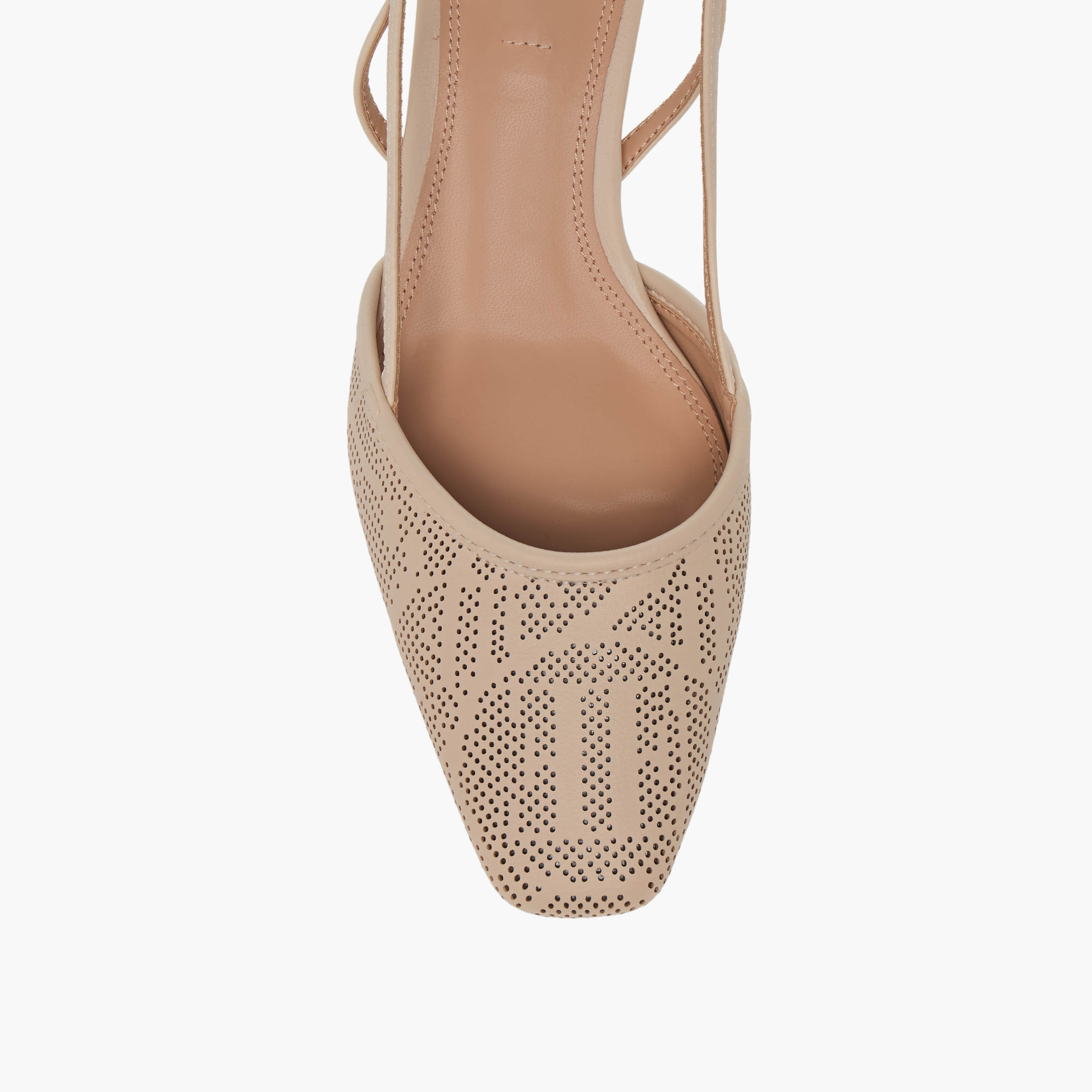 Elle Women Perforated Kitten Heel Sandals-women-shoes-sandals-heeled-image-4