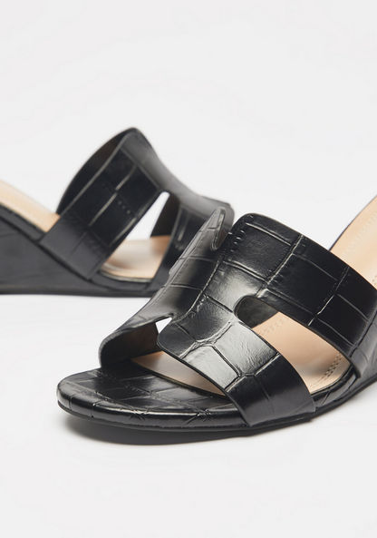 Celeste Women's Slip-On Sandals with Wedge Heels-Women%27s Heel Sandals-image-5