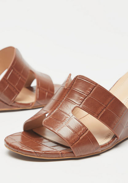 Celeste Women's Slip-On Sandals with Wedge Heels