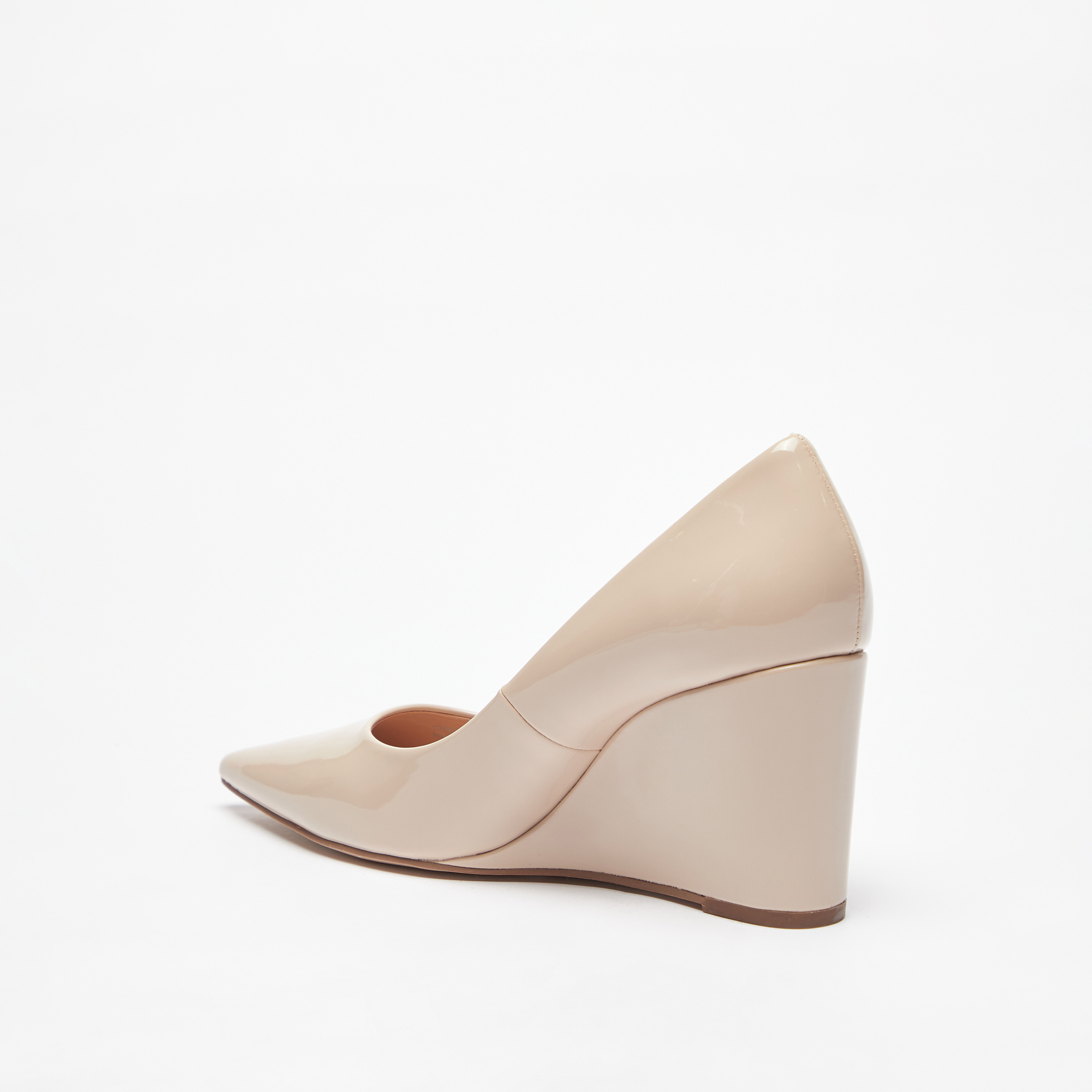 Pointed hot sale wedge shoes