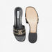 Elle Women's Monogram Accent Slip-On Sandals with Block Heels-Women%27s Heel Sandals-thumbnail-4