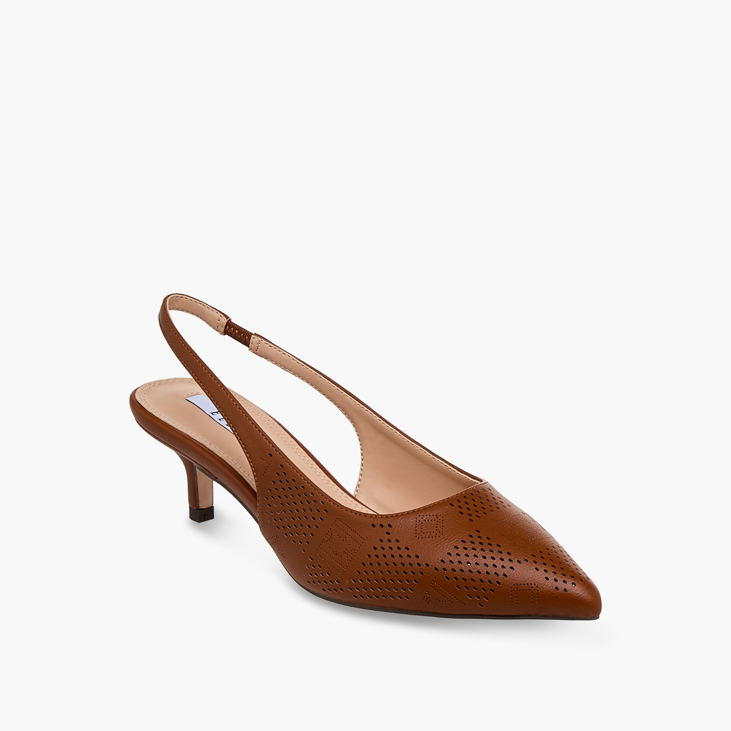 حذاء بكعب صغير بحزام خلفي للنساء من إل-women-shoes-heels-image-2