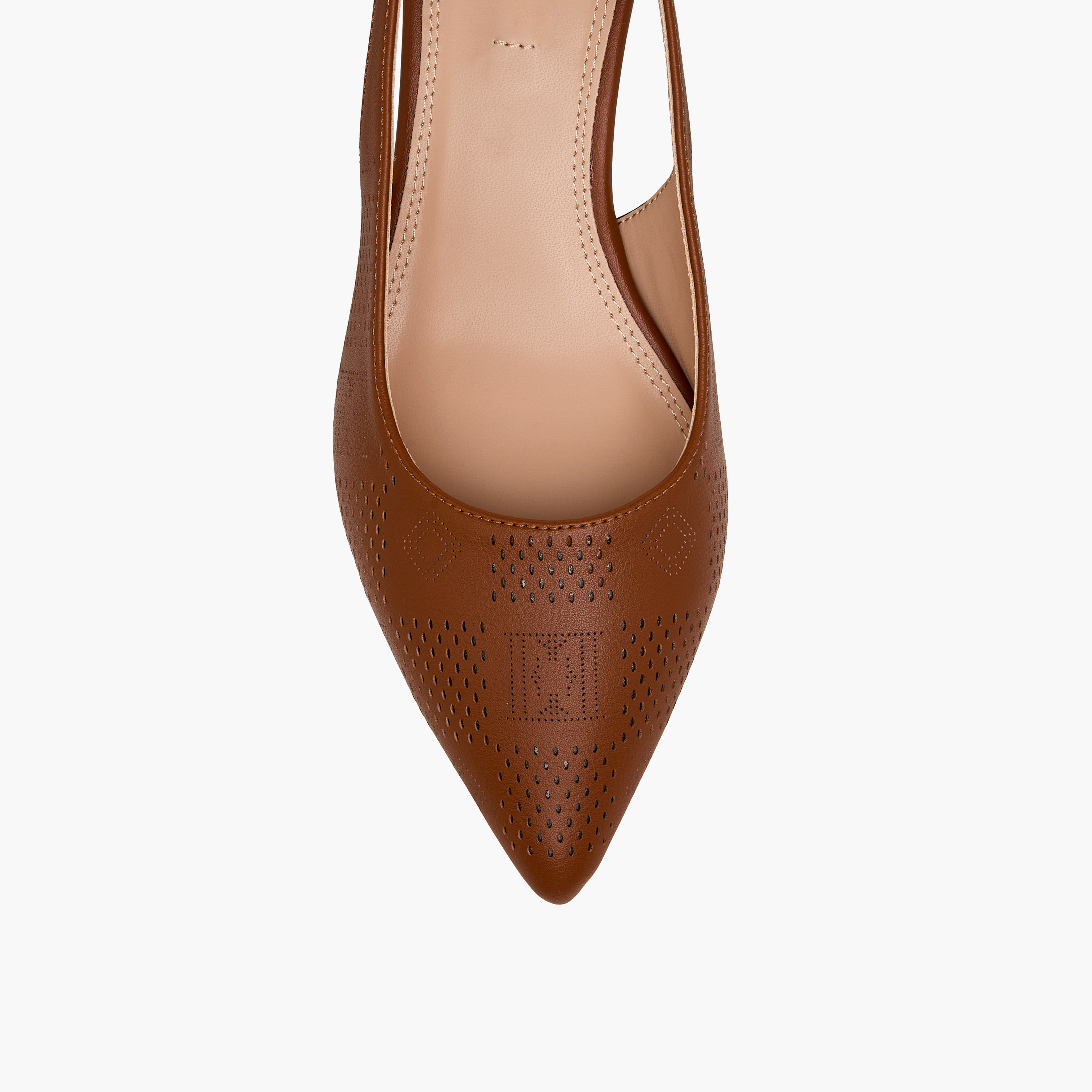 حذاء بكعب صغير بحزام خلفي للنساء من إل-women-shoes-heels-image-4