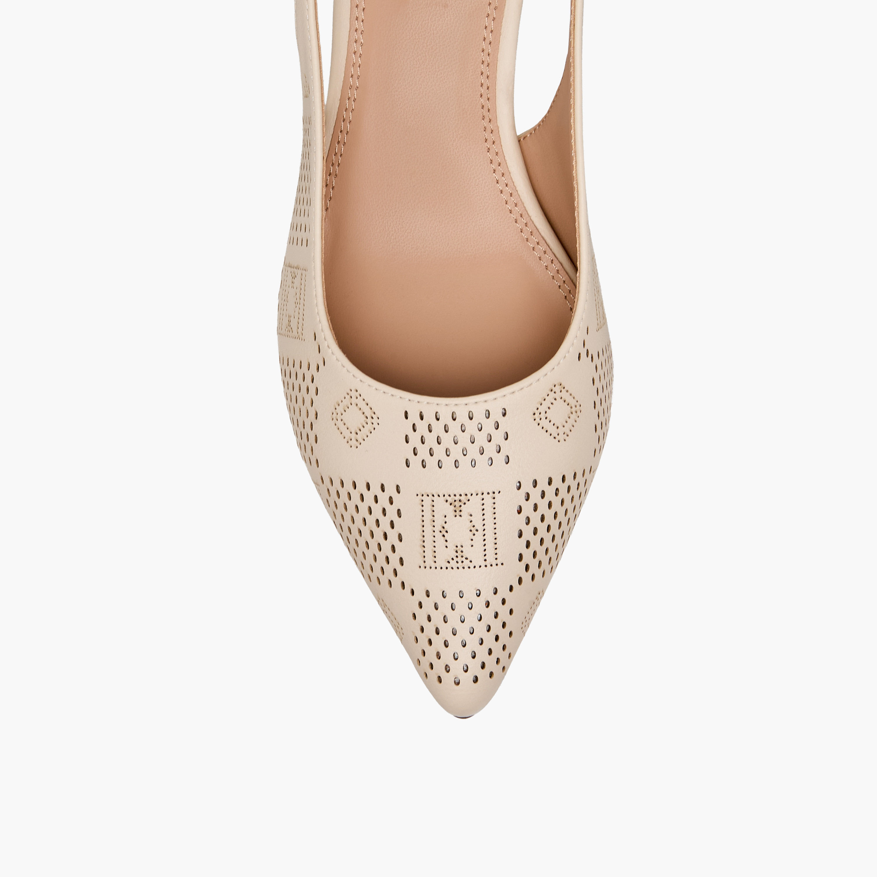 حذاء بكعب صغير بحزام خلفي للنساء من إل-women-shoes-heels-image-4