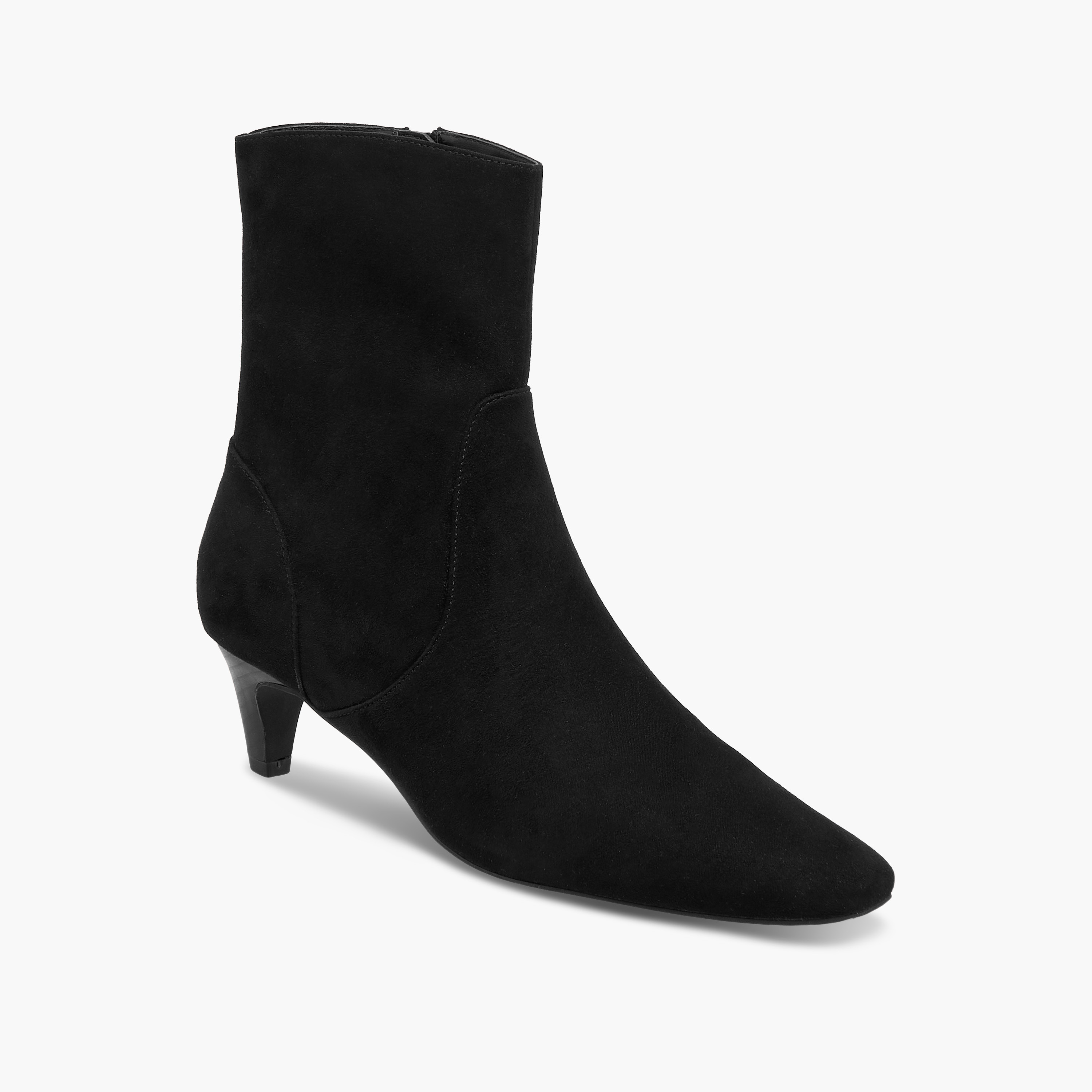 بوت كاحل بسحاب إغلاق وكعب صغير للنساء من سيليست-women-shoes-boots-image-2