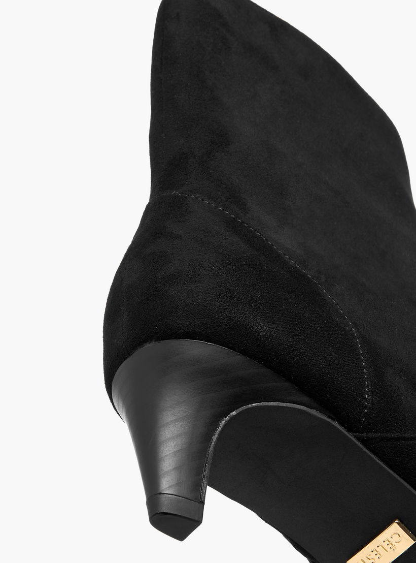 بوت كاحل بسحاب إغلاق وكعب صغير للنساء من سيليست-women-shoes-boots-image-6