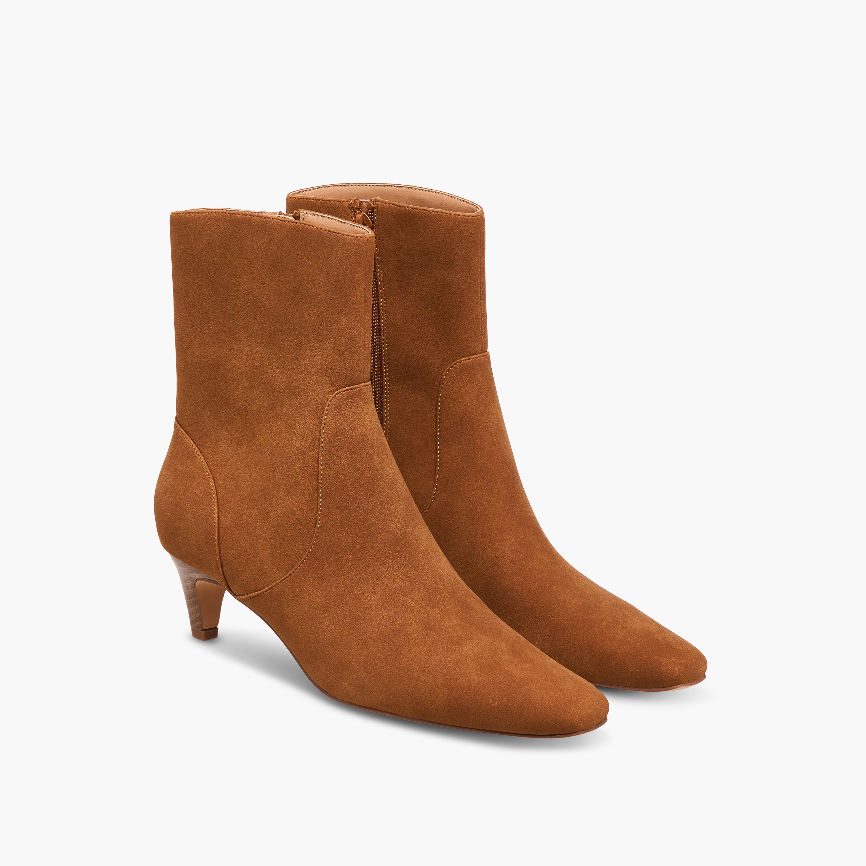بوت كاحل بسحاب إغلاق وكعب صغير للنساء من سيليست-women-shoes-boots-image-1