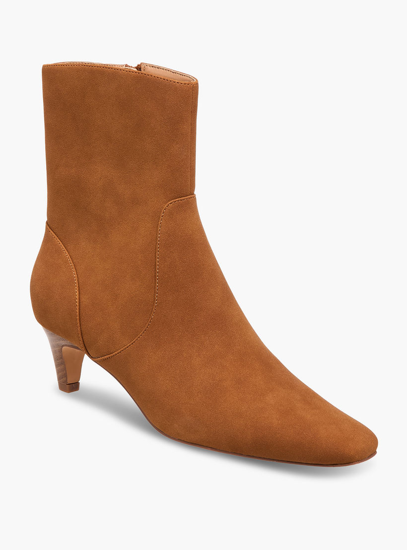 بوت كاحل بسحاب إغلاق وكعب صغير للنساء من سيليست-women-shoes-boots-image-2