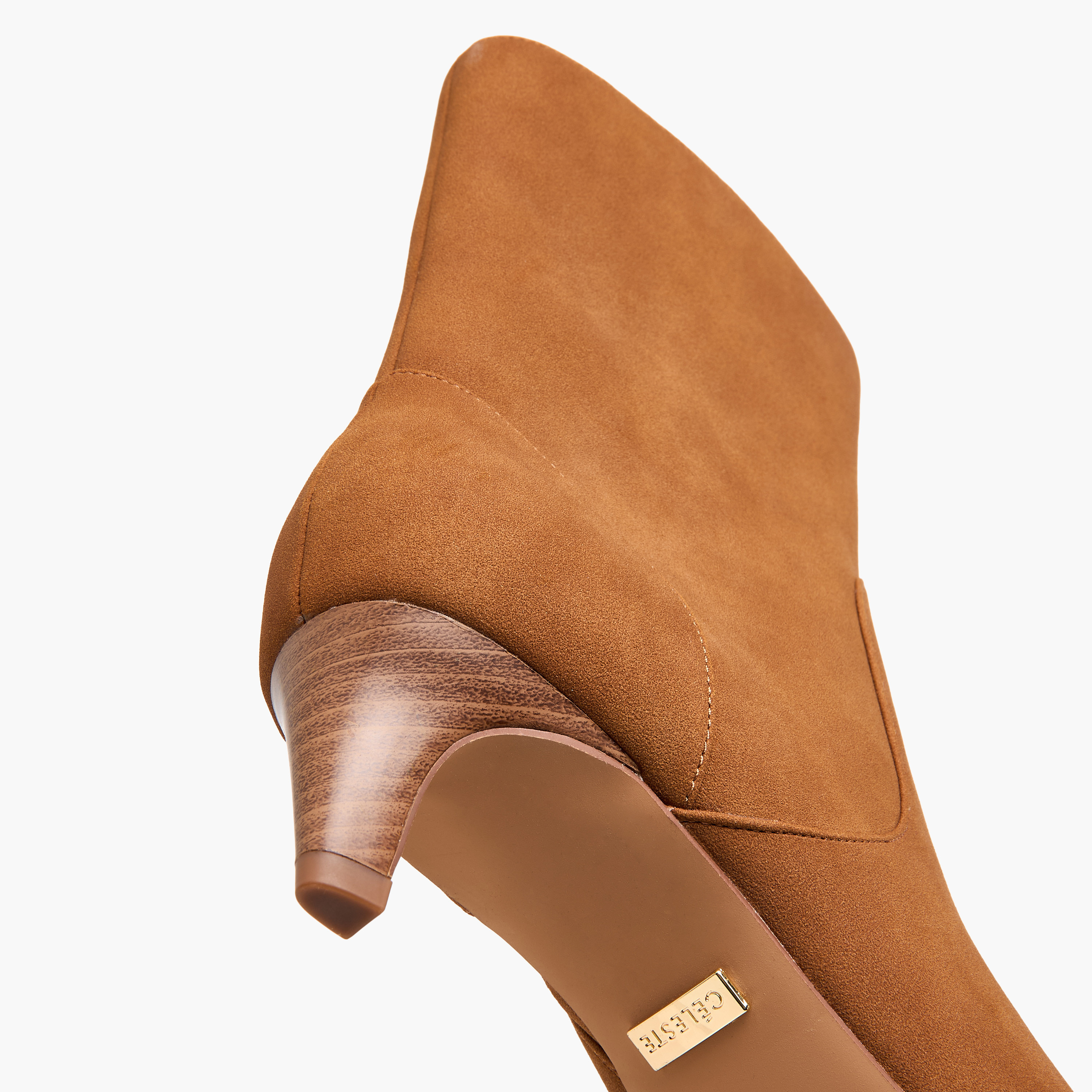 بوت كاحل بسحاب إغلاق وكعب صغير للنساء من سيليست-women-shoes-boots-image-6
