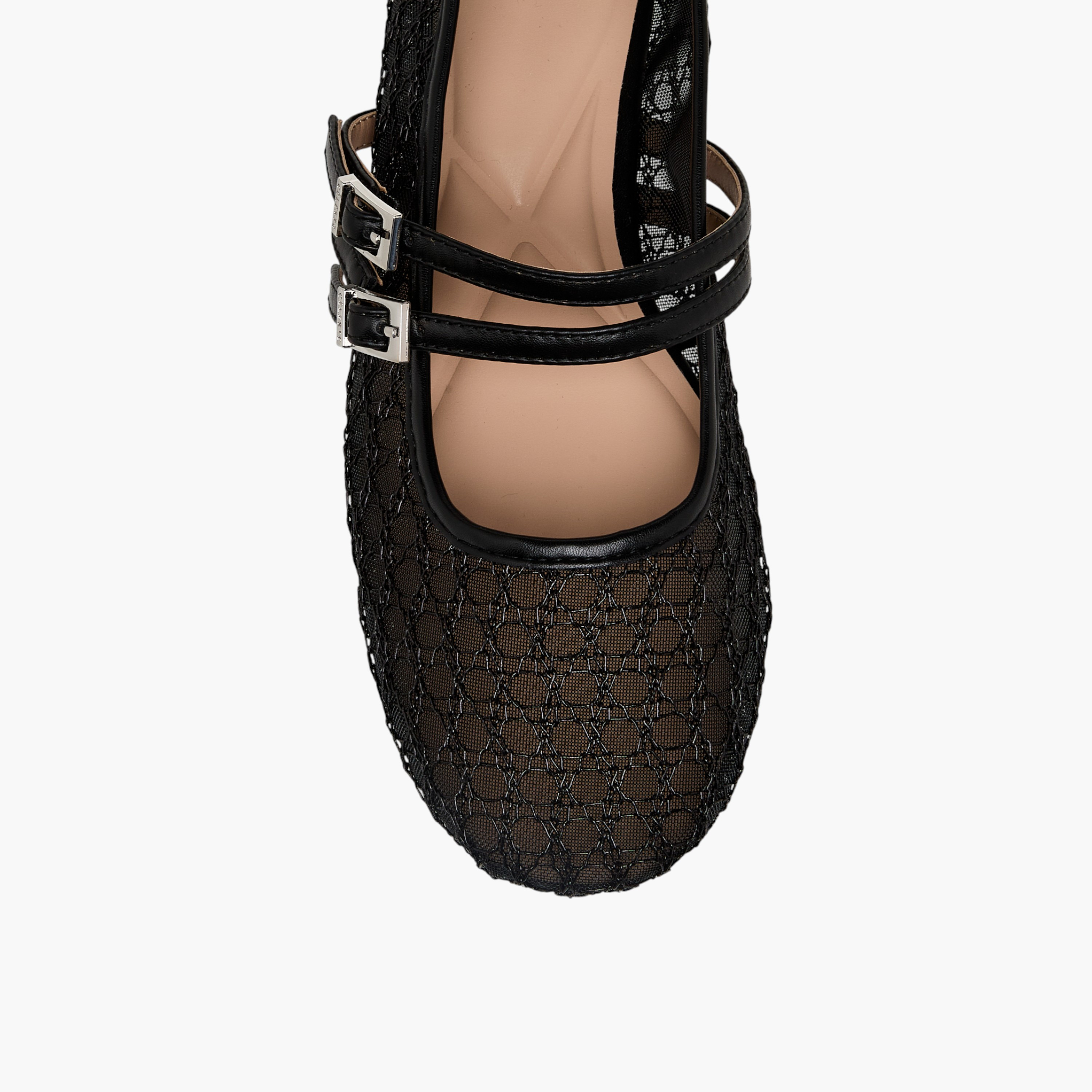 حذاء باليرينا بحزام بإبزيم للنساء من سيليست-women-shoes-ballerinas-image-4