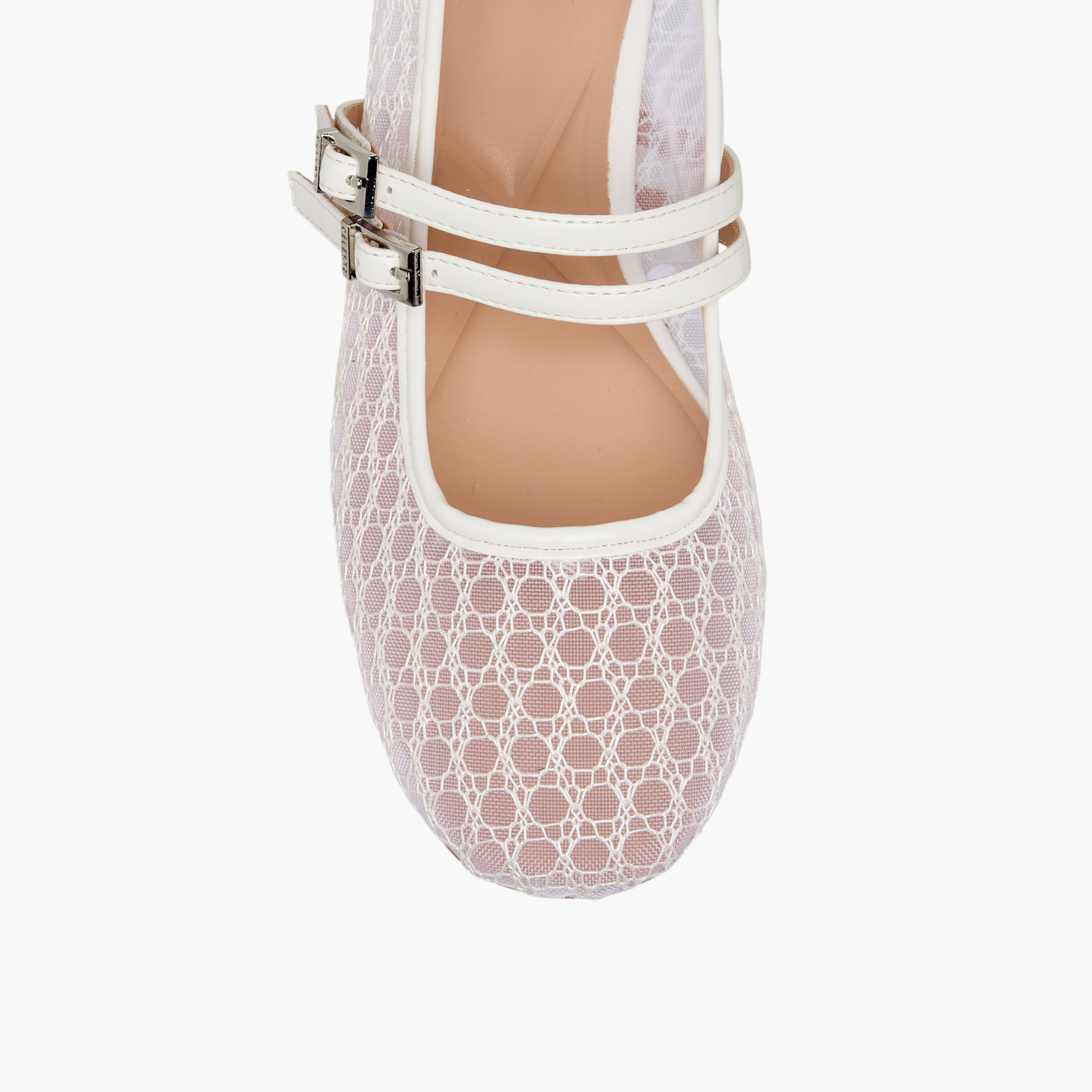 حذاء باليرينا بحزام بإبزيم للنساء من سيليست-women-shoes-ballerinas-image-4