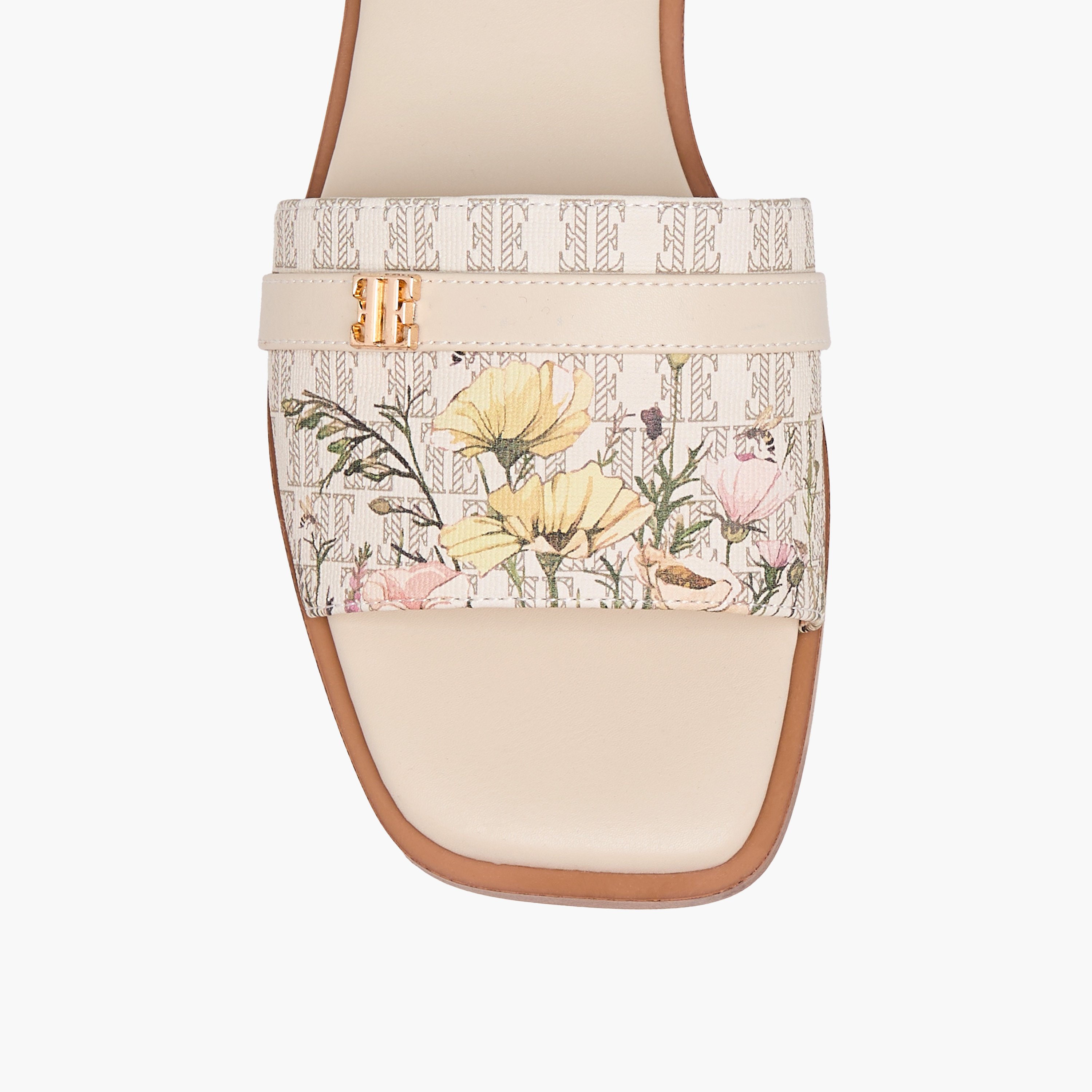 Elle Women's Floral Print Slip-On Flat Sandals-women-shoes-flats-sandals-image-4