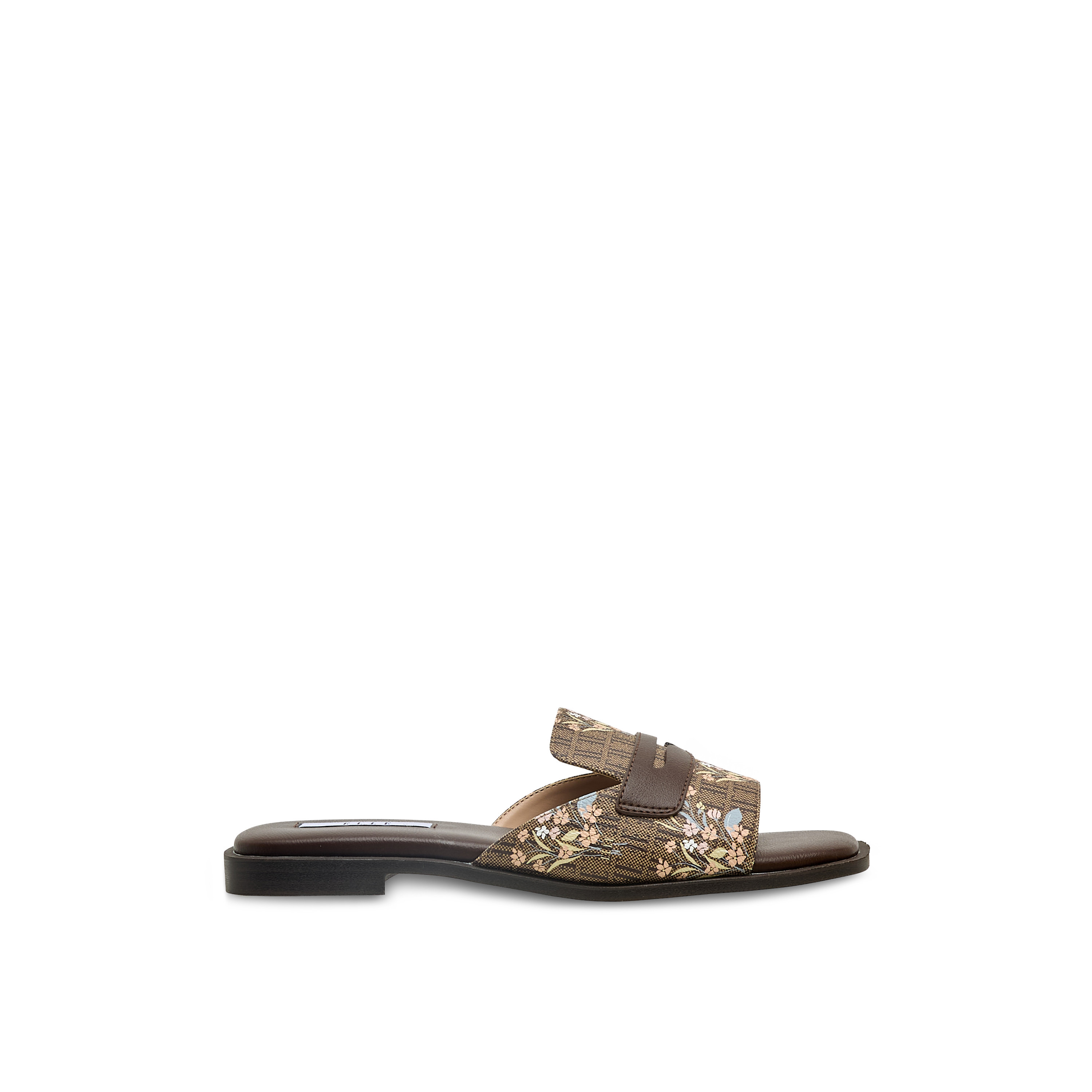Elle Women Monogram Print Slide Sandals-women-shoes-flats-sandals-image-3