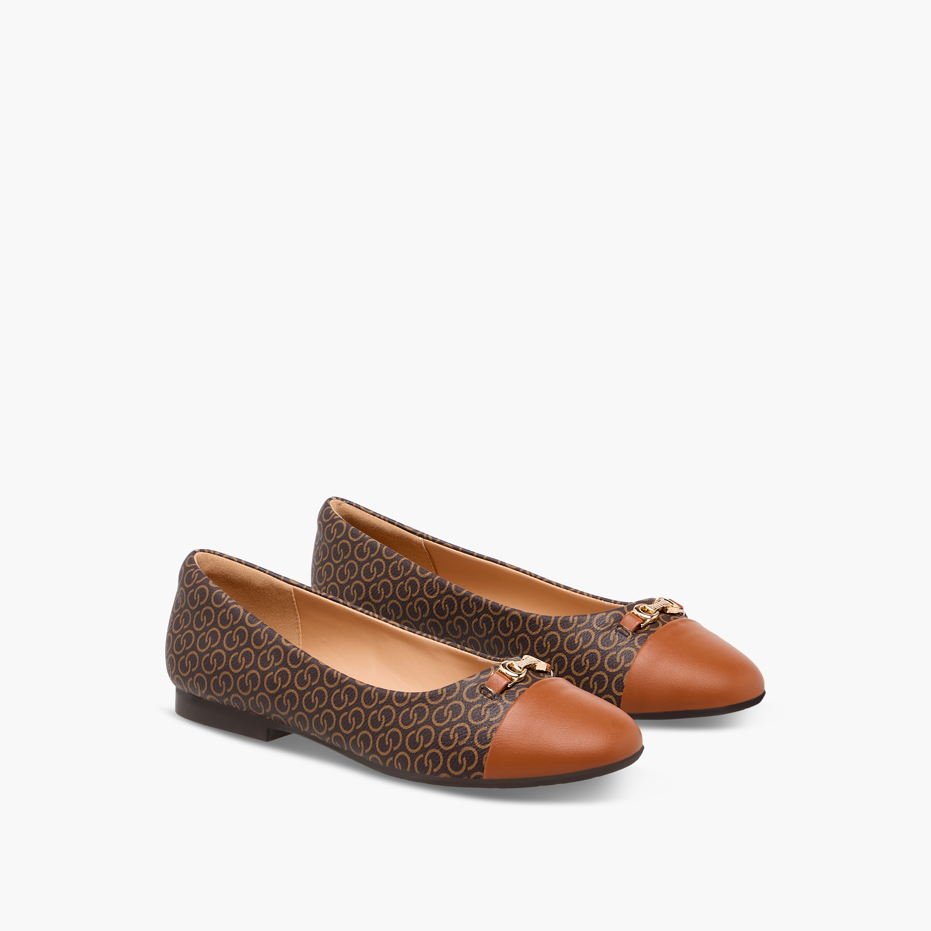 حذاء باليرينا سهل الارتداء بطبعات مونوجرام للنساء من سيليست-women-shoes-ballerinas-image-6