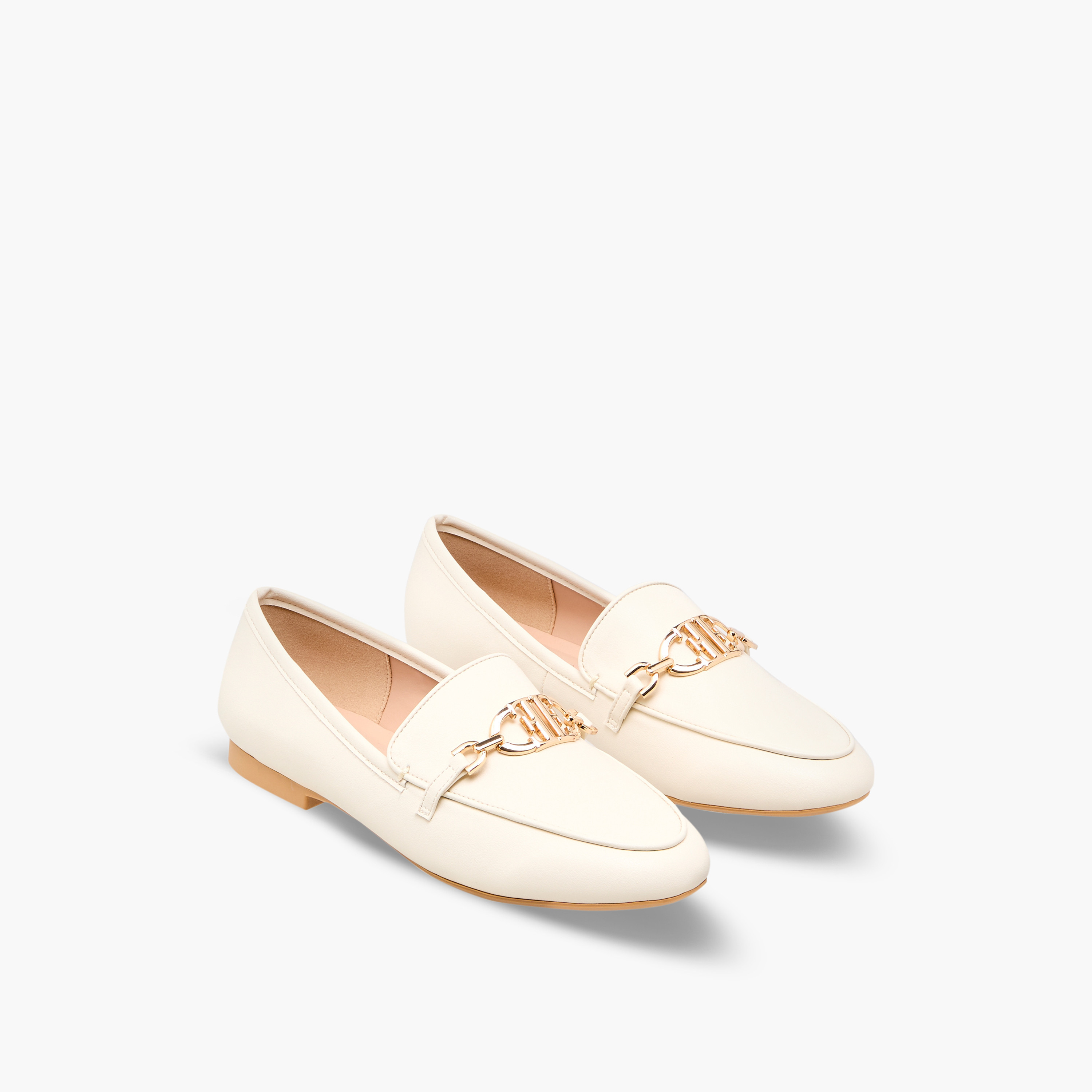 Elle Women Logo Accent Slip-On Loafers-women-shoes-loafersandmoccasins-image-1