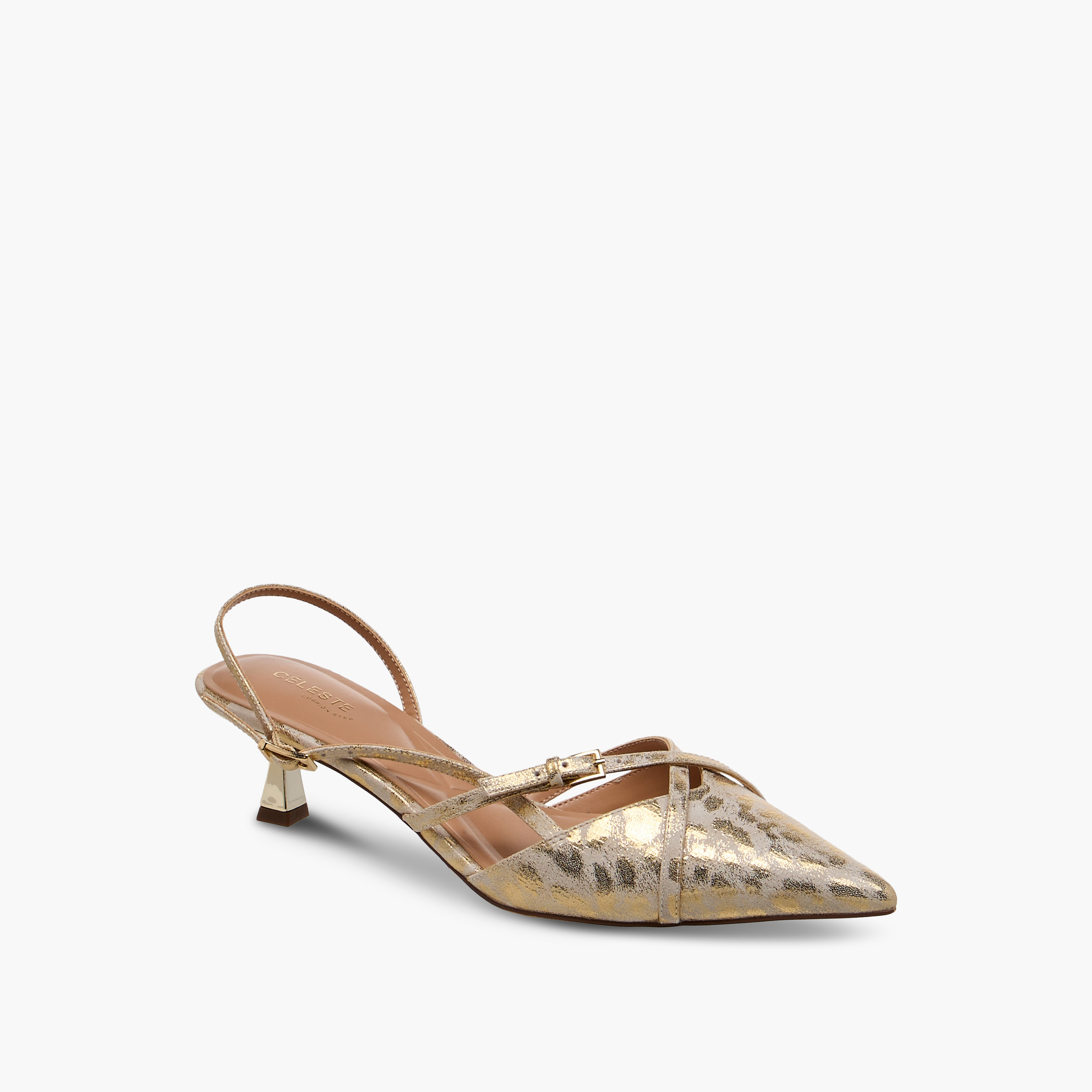Celeste Women Cross Strap Kitten Heel Shoes-women-shoes-heels-image-2