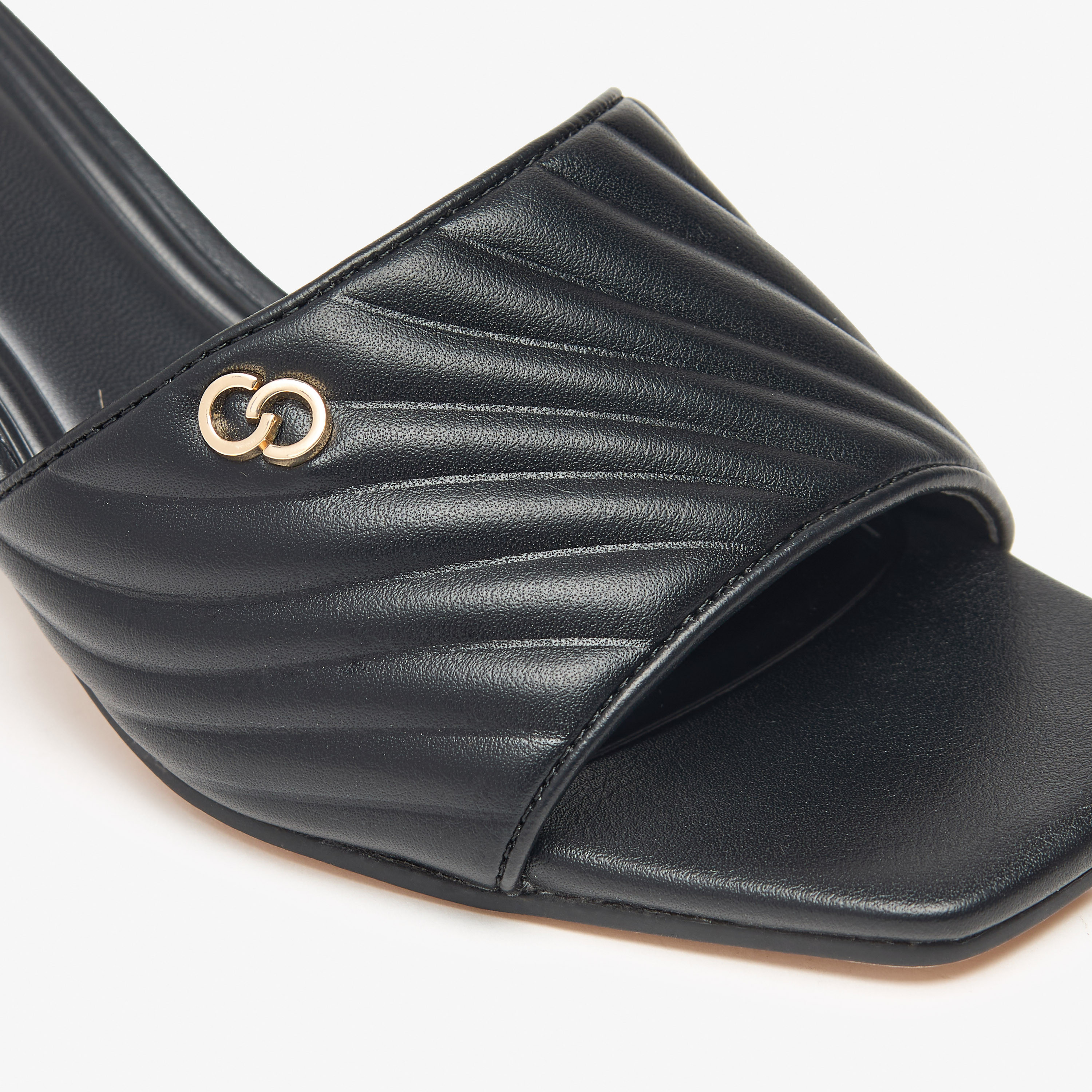 Celeste Women's Quilted Slip-On Sandals with Block Heel-women-shoes-sandals-heeled-image-5