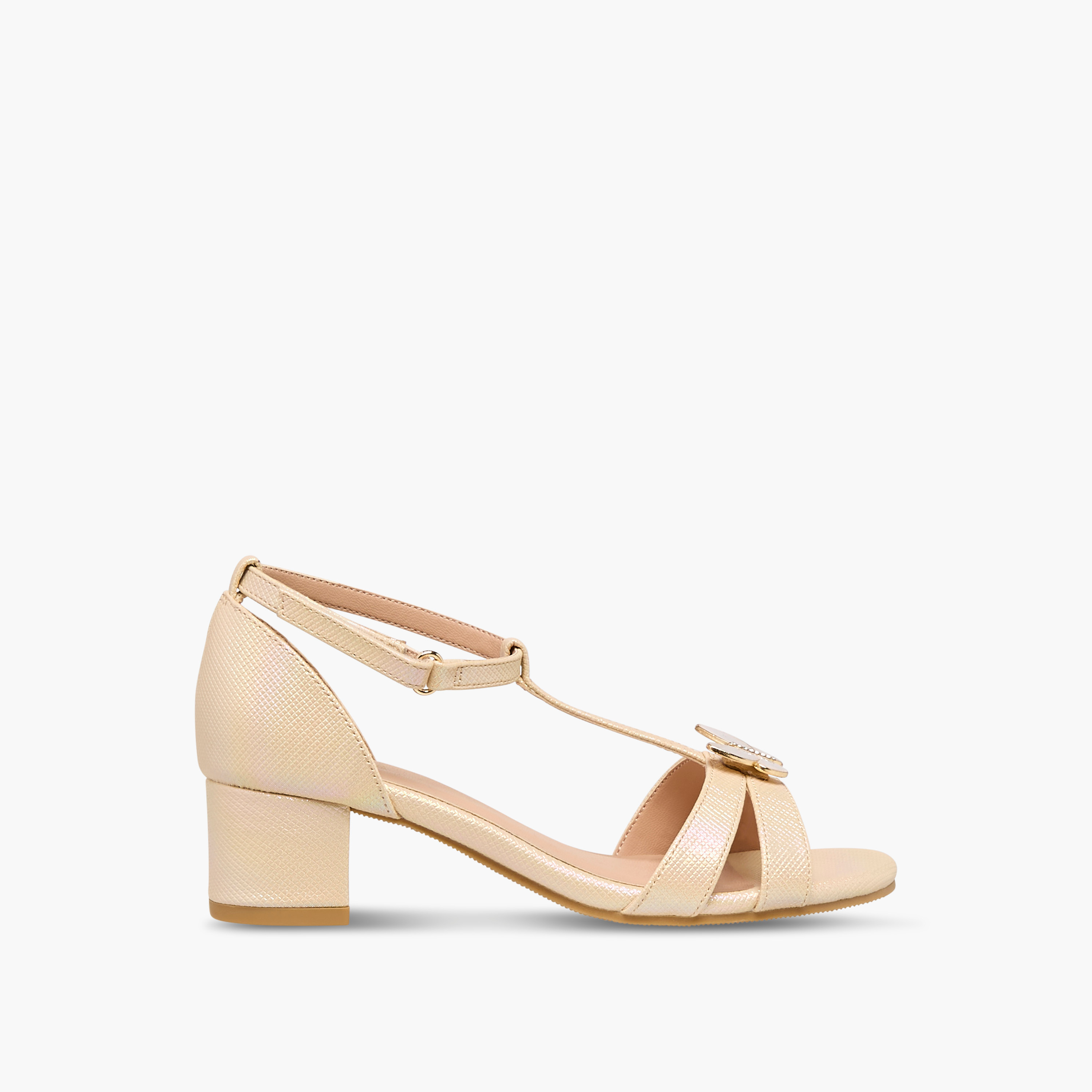صندل بكعب سميك وشريط إغلاق لاصق وزينة فراشة للبنات من سيليست-girls-shoes-sandals-image-3
