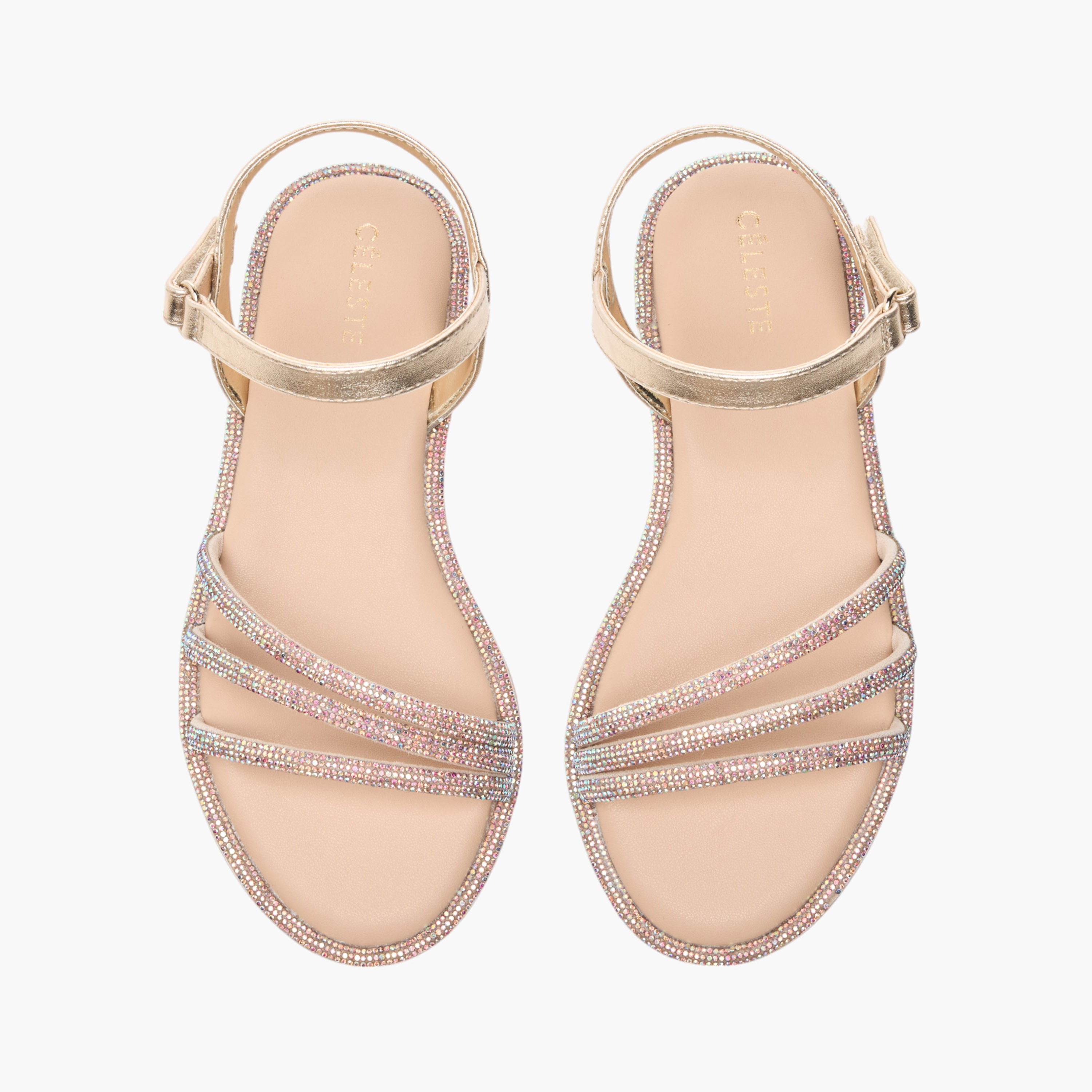صندل مزين بحزام وشريط إغلاق للفتيات من سيليست-girls-shoes-sandals-image-5