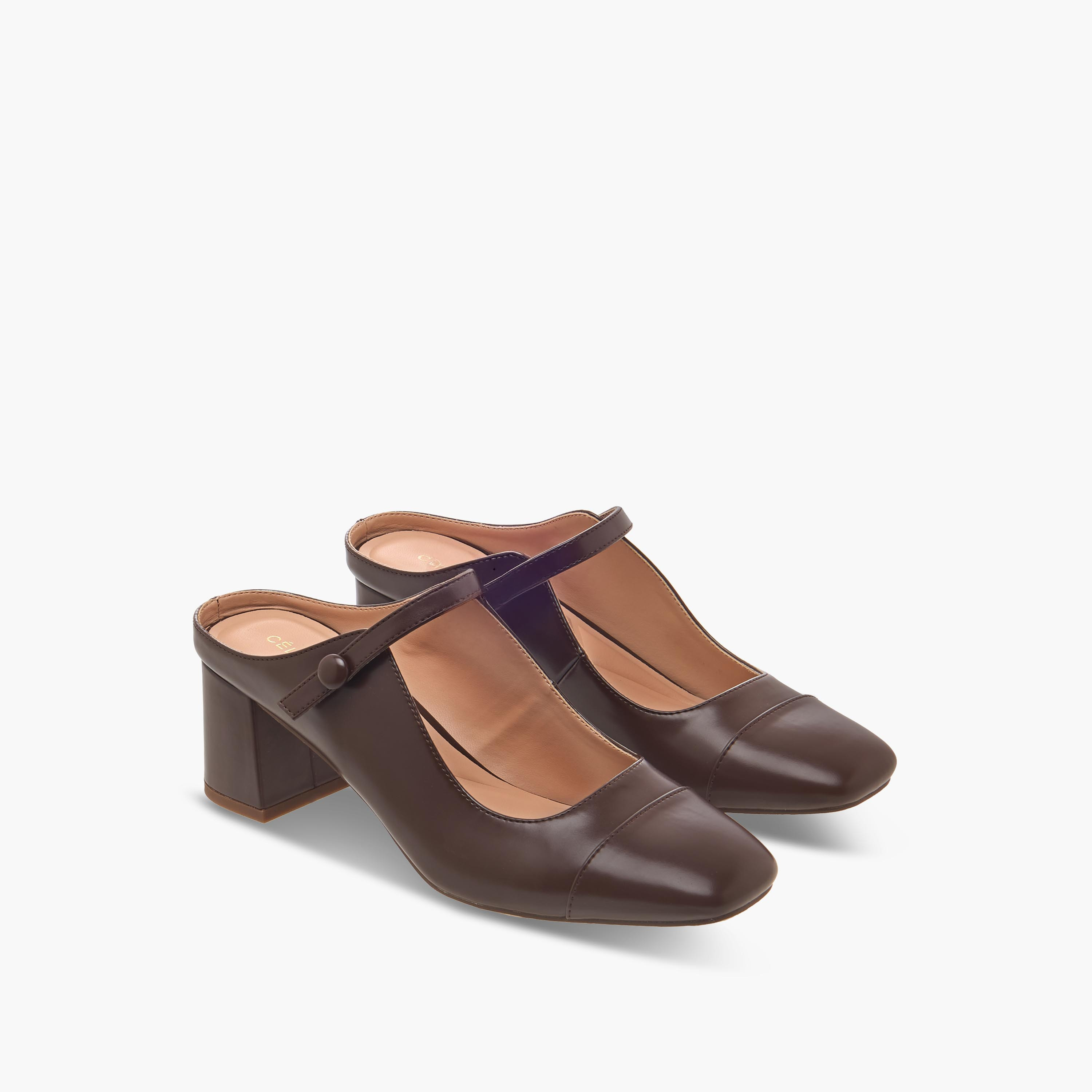 حذاء ماري جين بكعب سميك للنساء من سيليست-women-shoes-heels-image-1