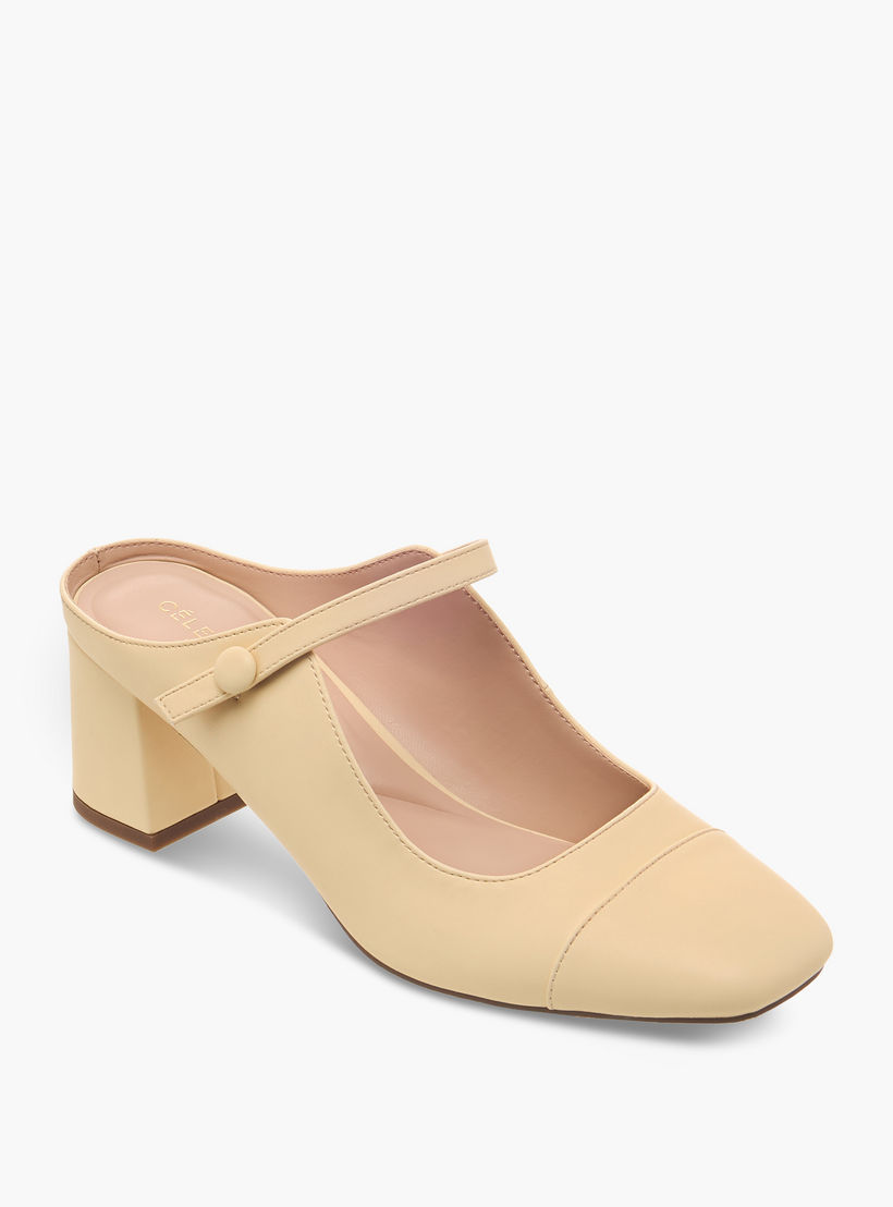 حذاء ماري جين بكعب سميك للنساء من سيليست-women-shoes-heels-image-2