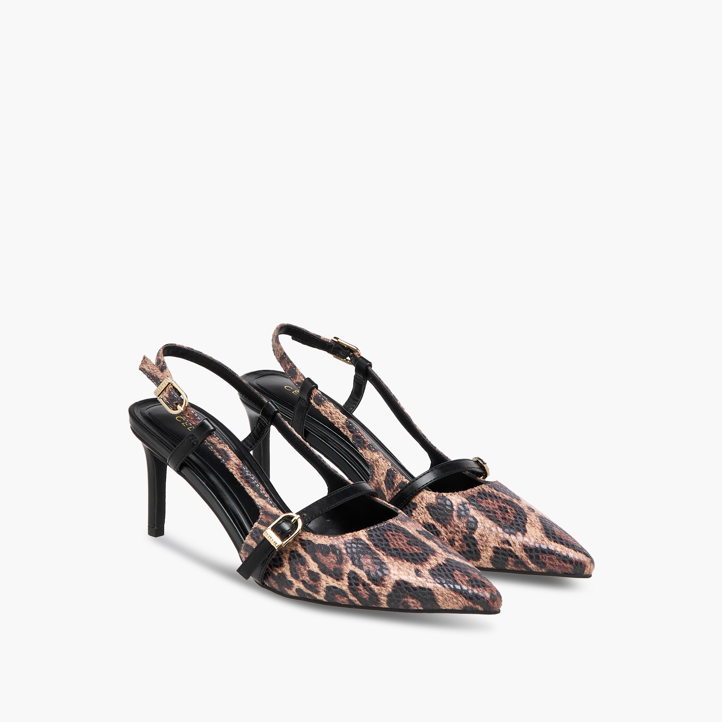 Celeste Women's Shoes with Buckle Closure and Stiletto Heels-women-shoes-heels-image-1