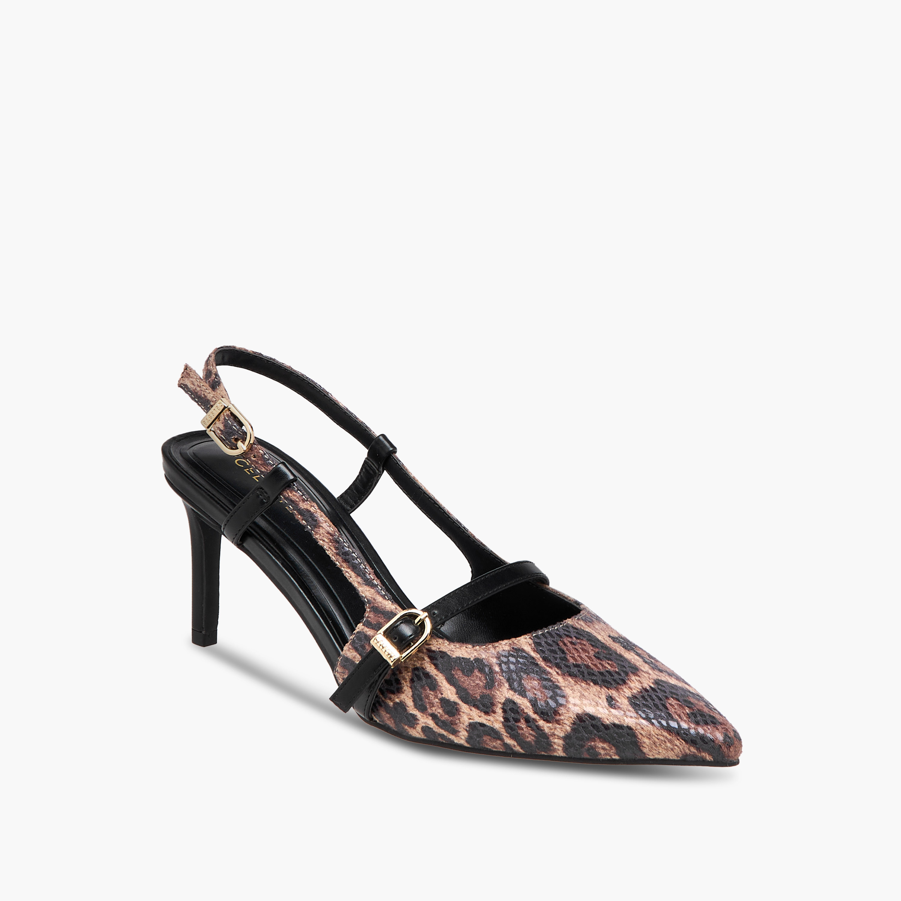 Celeste Women's Shoes with Buckle Closure and Stiletto Heels-women-shoes-heels-image-2