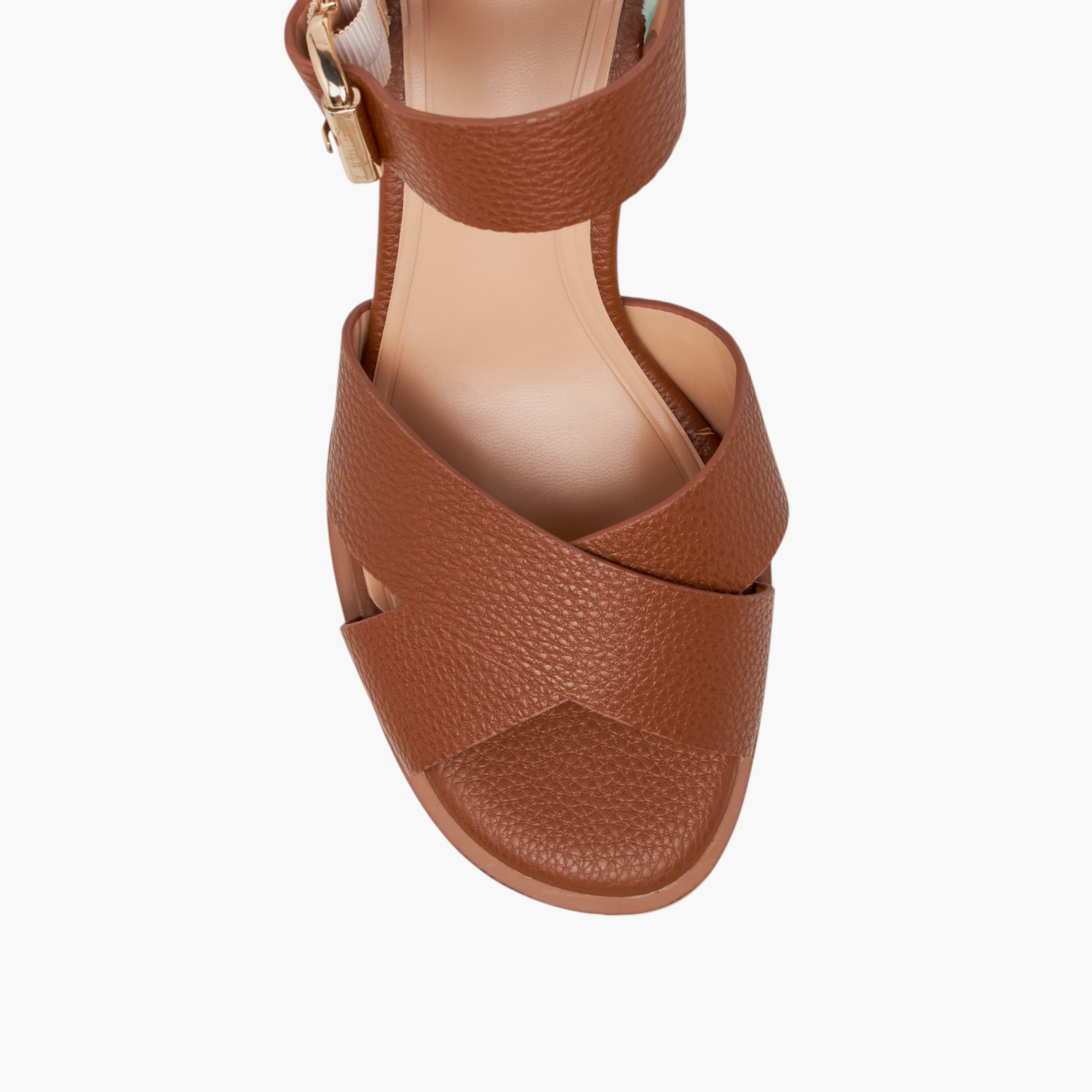 Celeste Women's Strappy Sandals with Block Heels and Buckle Closure-women-shoes-sandals-heeled-image-4