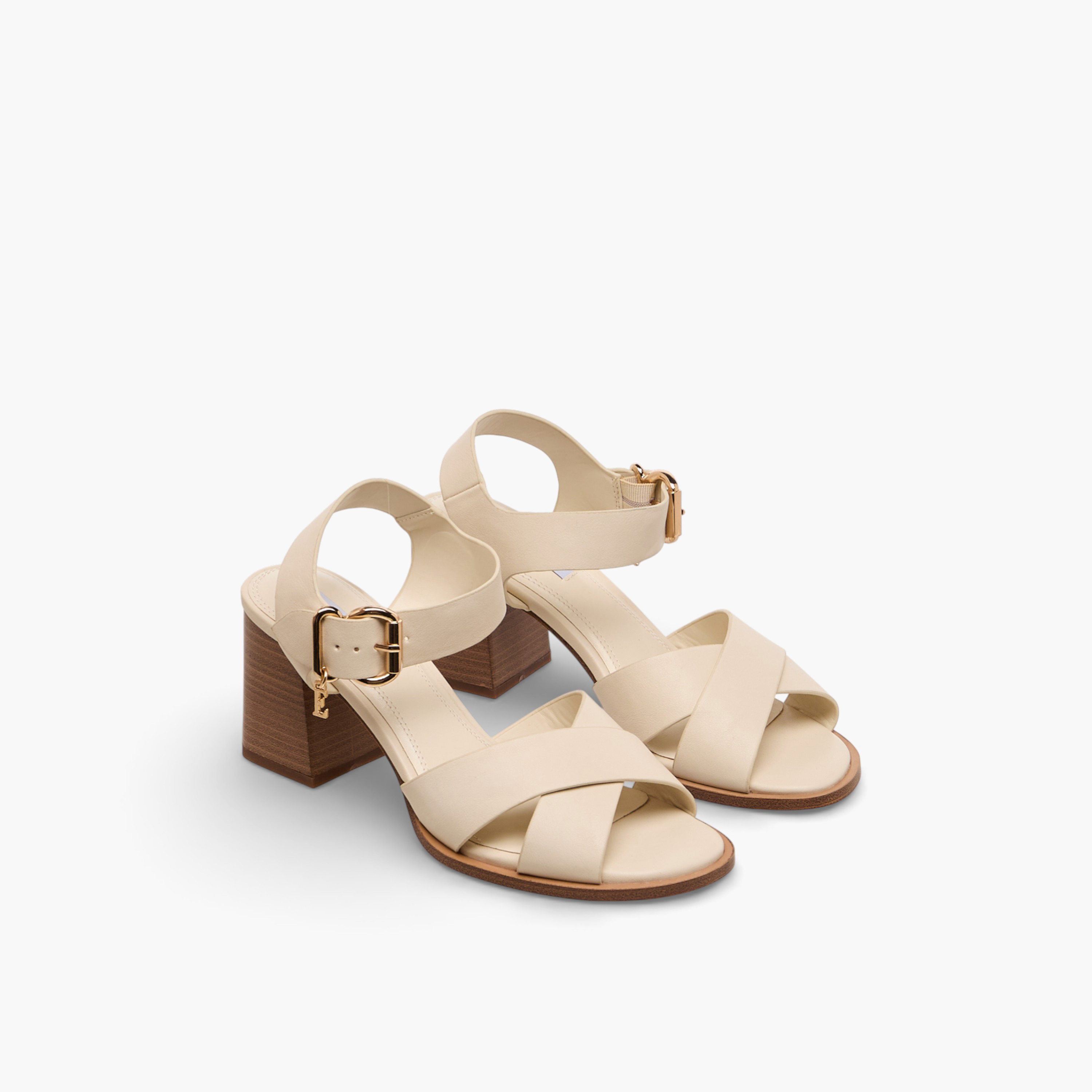 Elle Block Heel Cross Strap Sandals-women-shoes-sandals-heeled-image-1