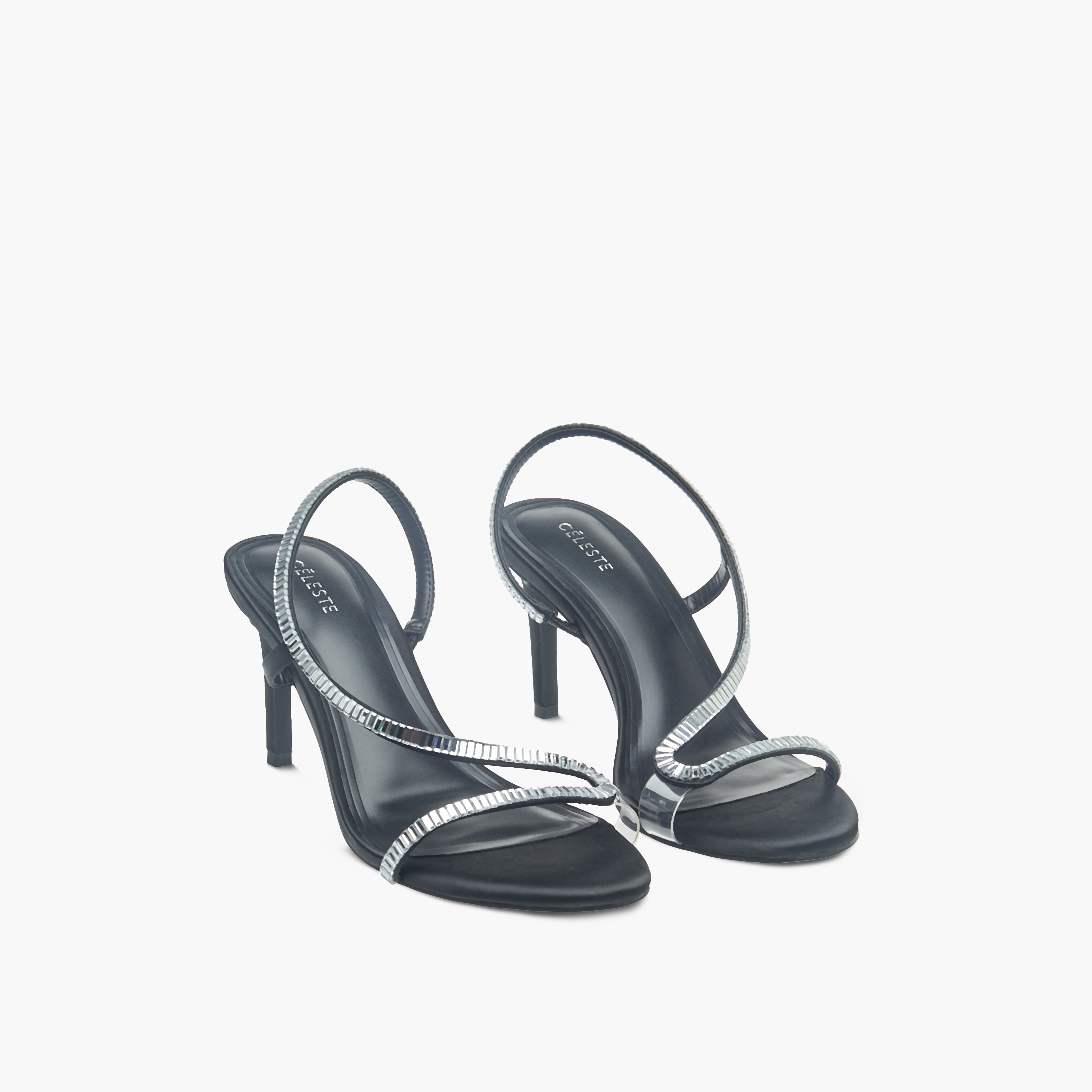 صندل مزيّن سهل الارتداء بكعب ستيليتو للنساء من سيليست-women-shoes-sandals-heeled-image-1