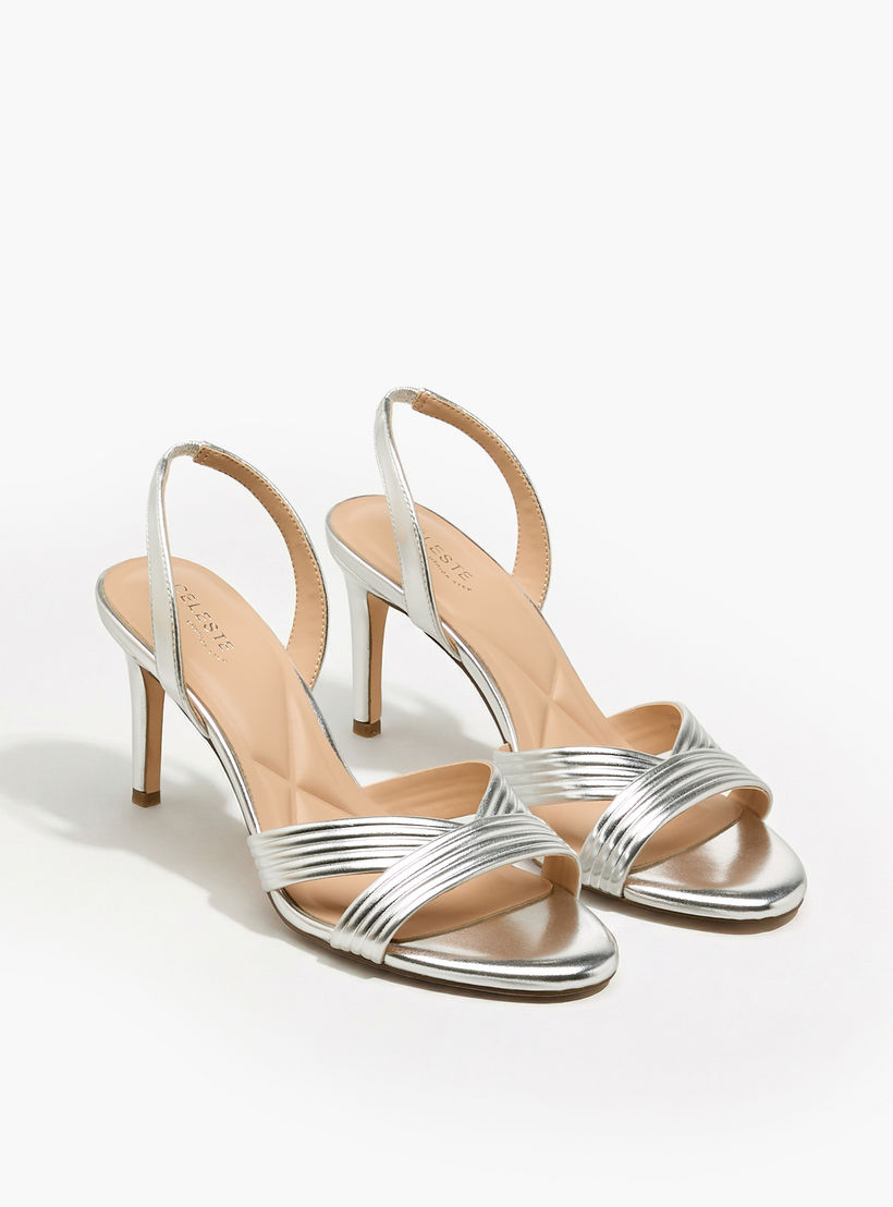 صندل بارز الملمس بكعب ستيليتو للنساء من سيليست-women-shoes-sandals-heeled-image-1