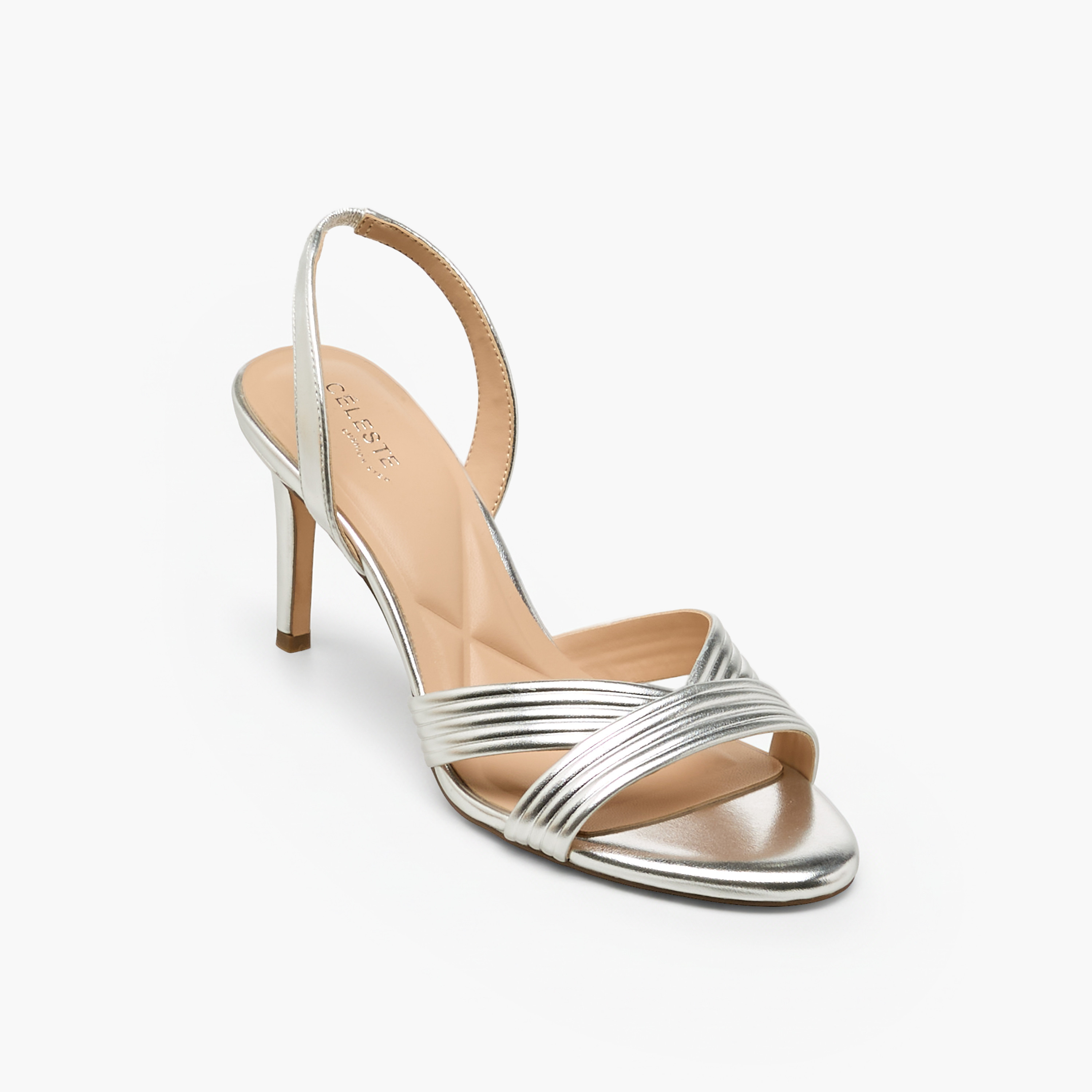 صندل بارز الملمس بكعب ستيليتو للنساء من سيليست-women-shoes-sandals-heeled-image-2