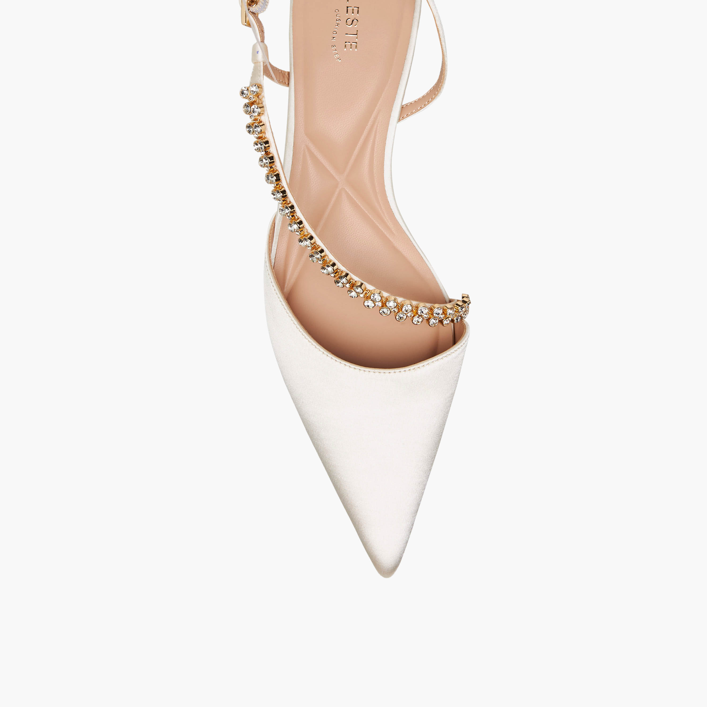 حذاء بكعب صغير وحزام مزين للنساء من سيليست-women-shoes-heels-image-4