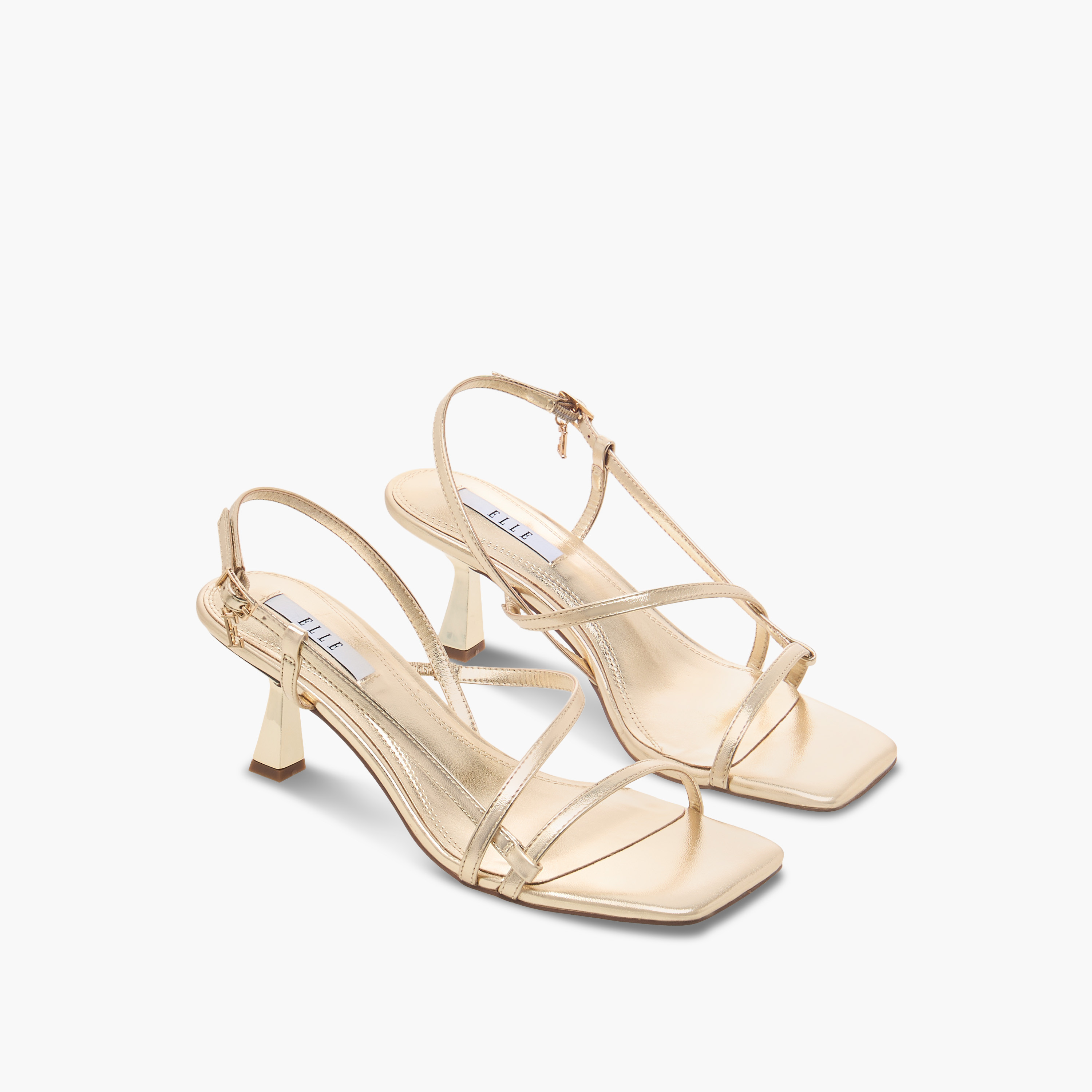 Elle Women Flared Heel Sandals-women-shoes-sandals-heeled-image-1