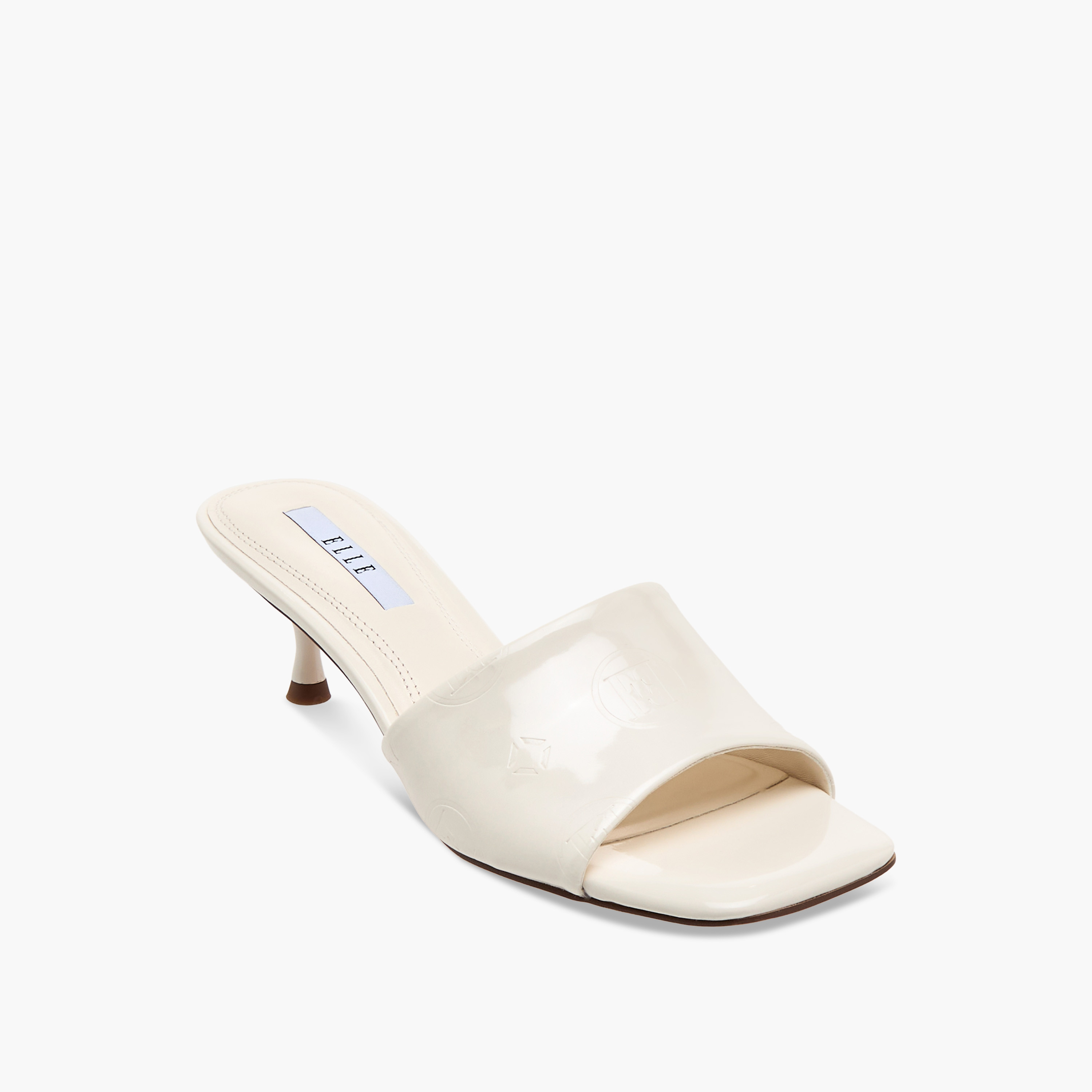 صندل سهل الارتداء بنقوش شعار وكعب صغير-women-shoes-heels-image-2