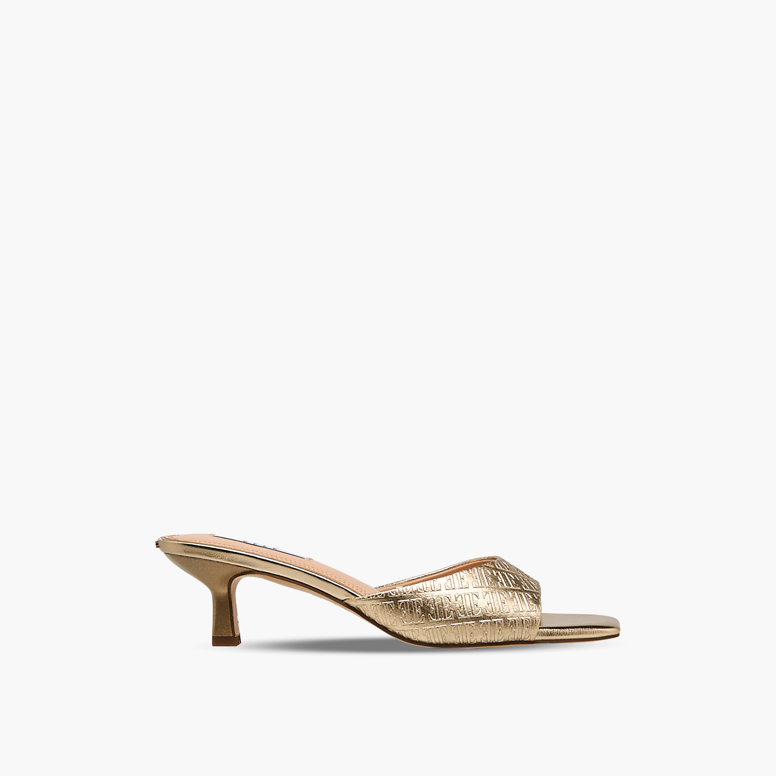 Elle Women Monogram Embossed Kitten Heel Sandals-women-shoes-sandals-heeled-image-3