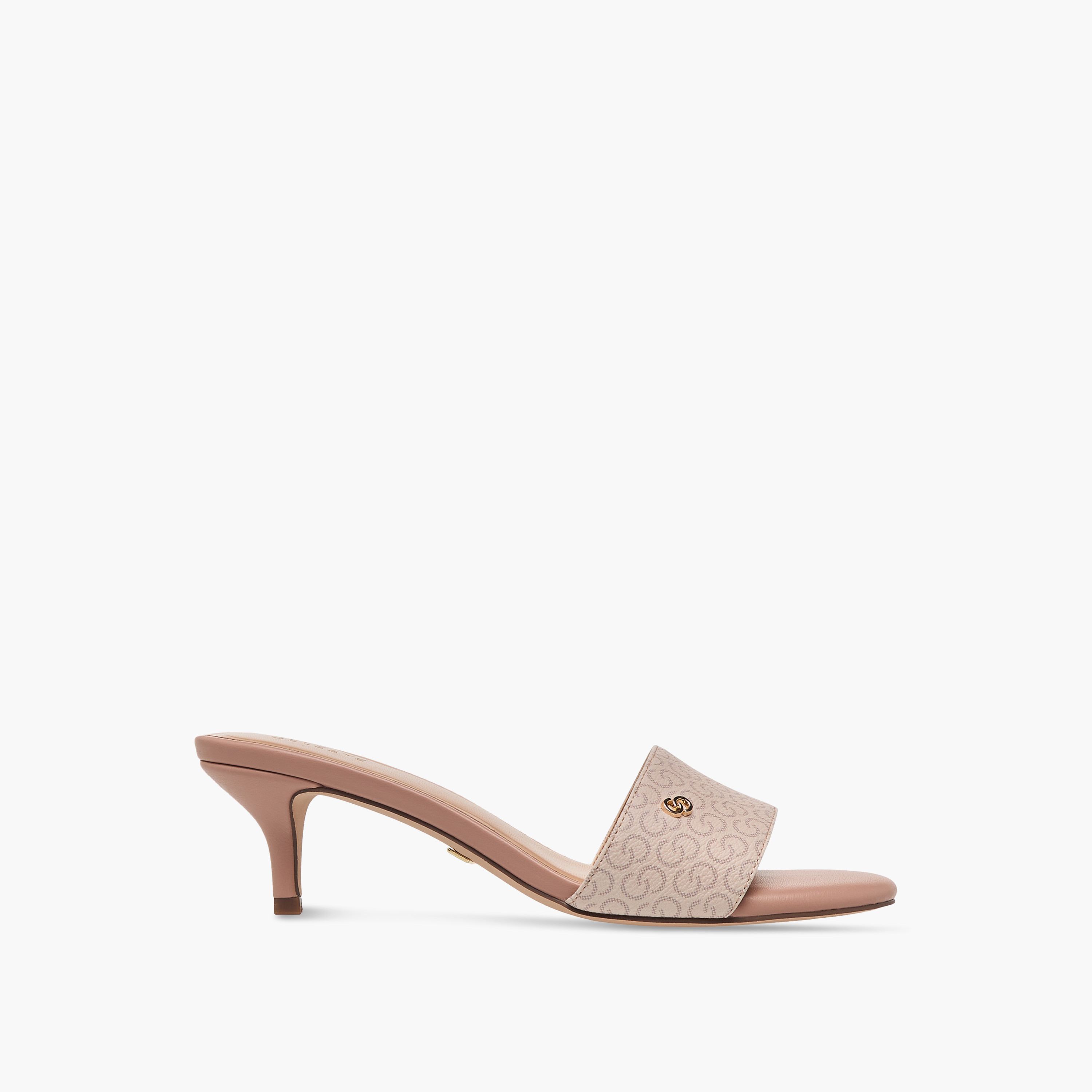 Celeste Women's Monogram Print Open Toe Sandals with Kitten Heels-women-shoes-sandals-heeled-image-3