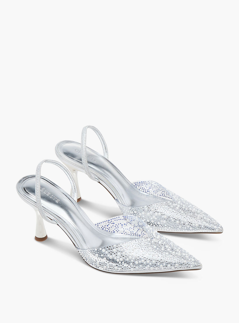 حذاء مزين بحزام خلفي وكعب ستيليتو للنساء من سيليست-women-shoes-heels-image-1