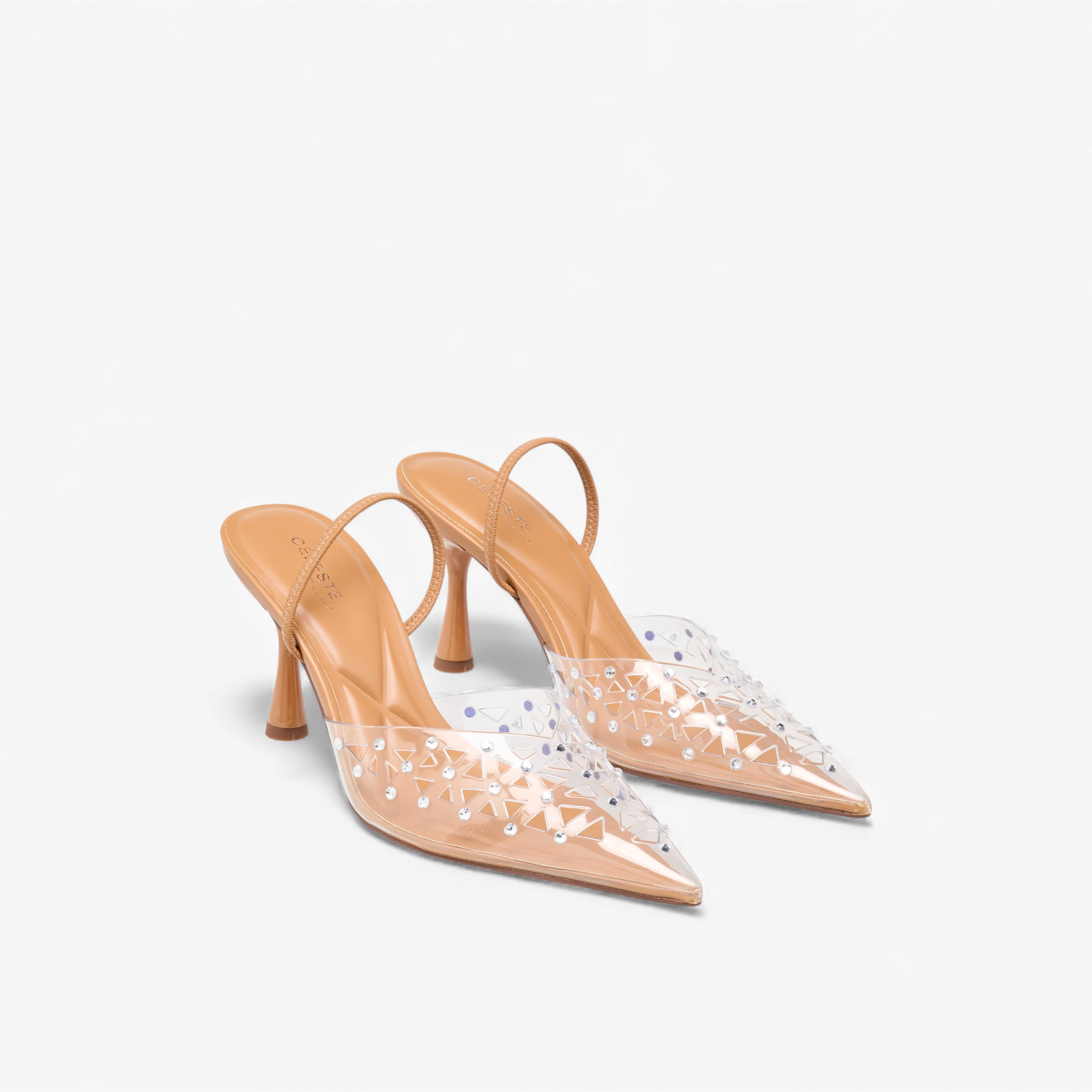 حذاء بحزام خلفي وكعب ستيليتو وزينة للنساء من سيليست-women-shoes-heels-image-1