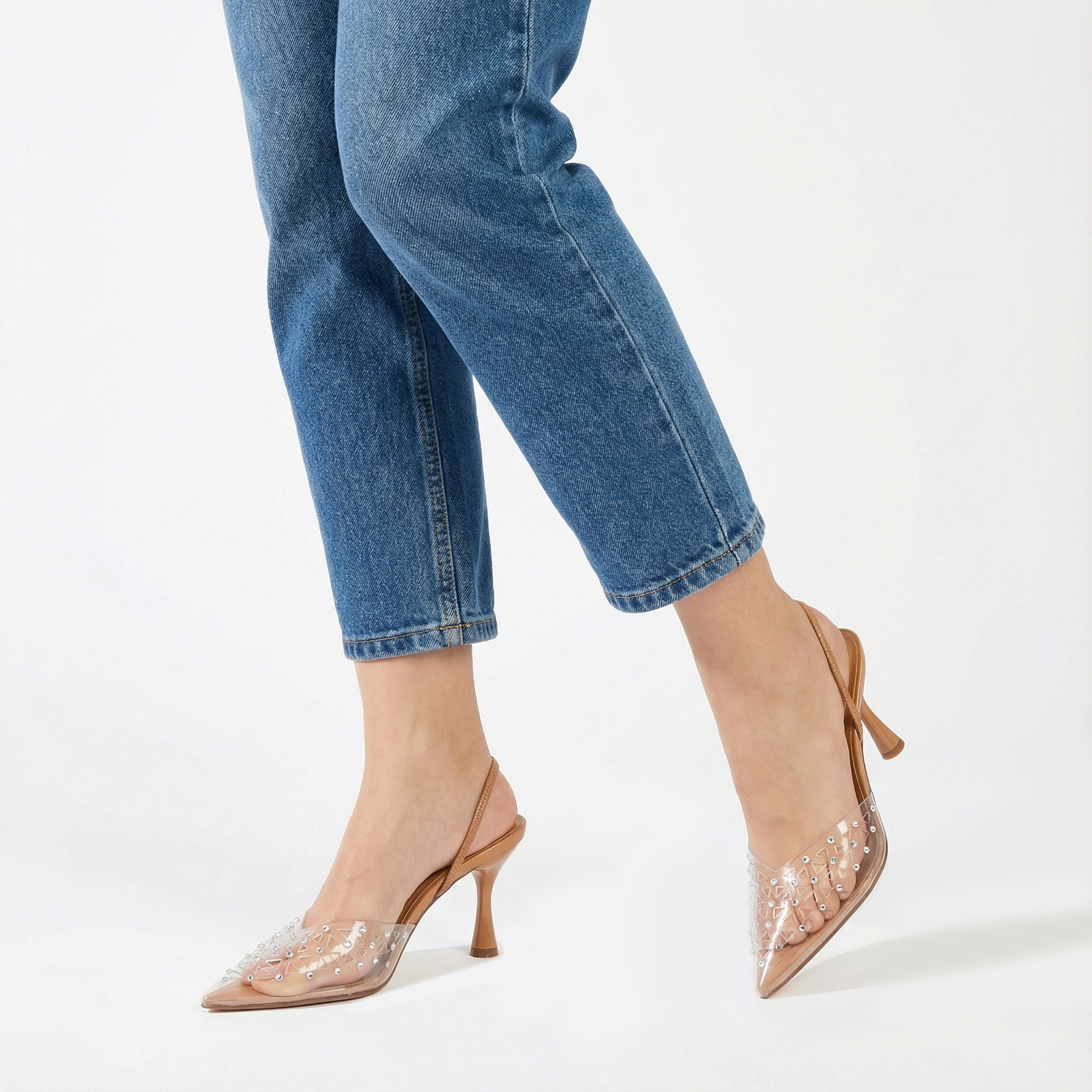 حذاء بحزام خلفي وكعب ستيليتو وزينة للنساء من سيليست-women-shoes-heels-image-2