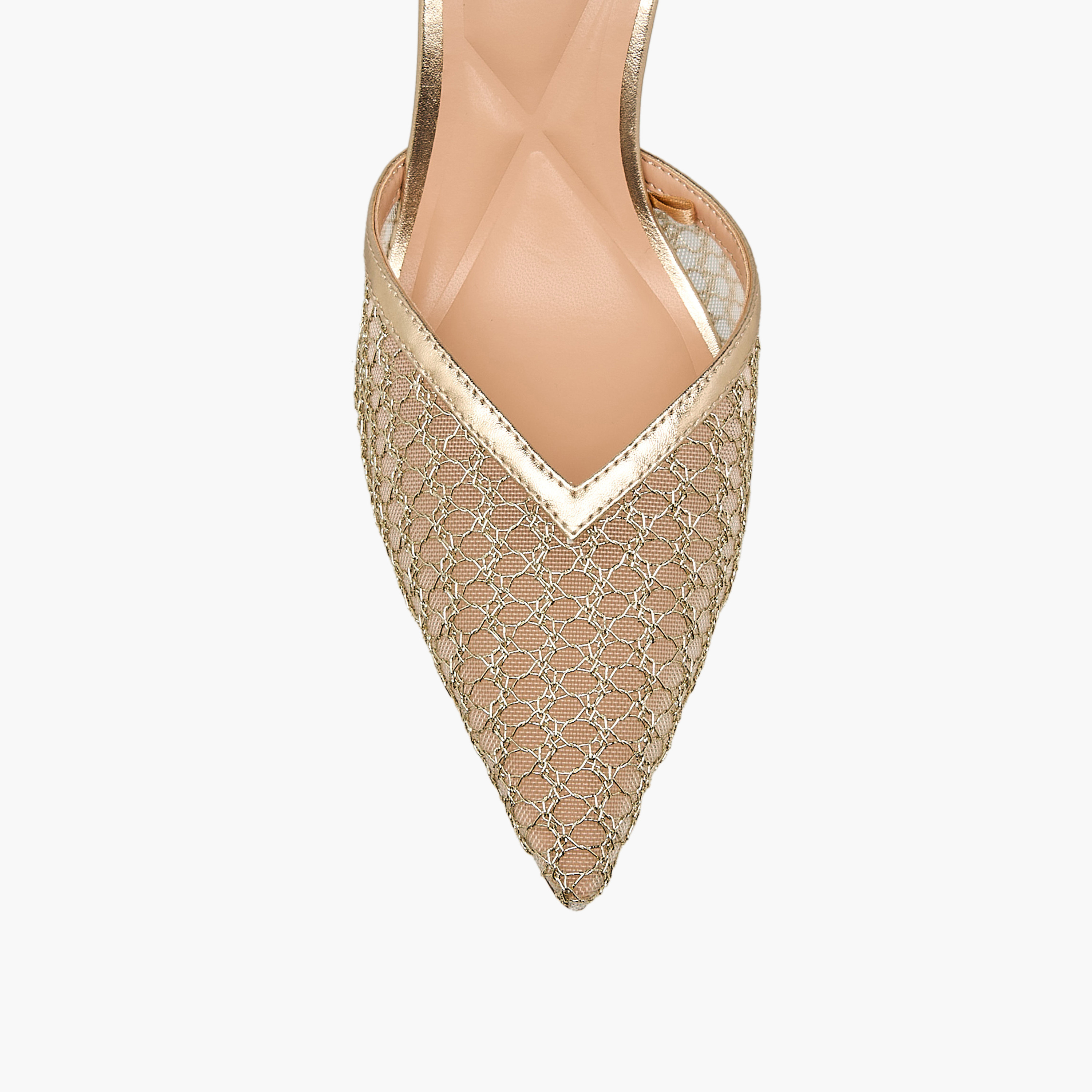 Celeste Women Mesh Stiletto Heel Shoes-women-shoes-heels-image-5