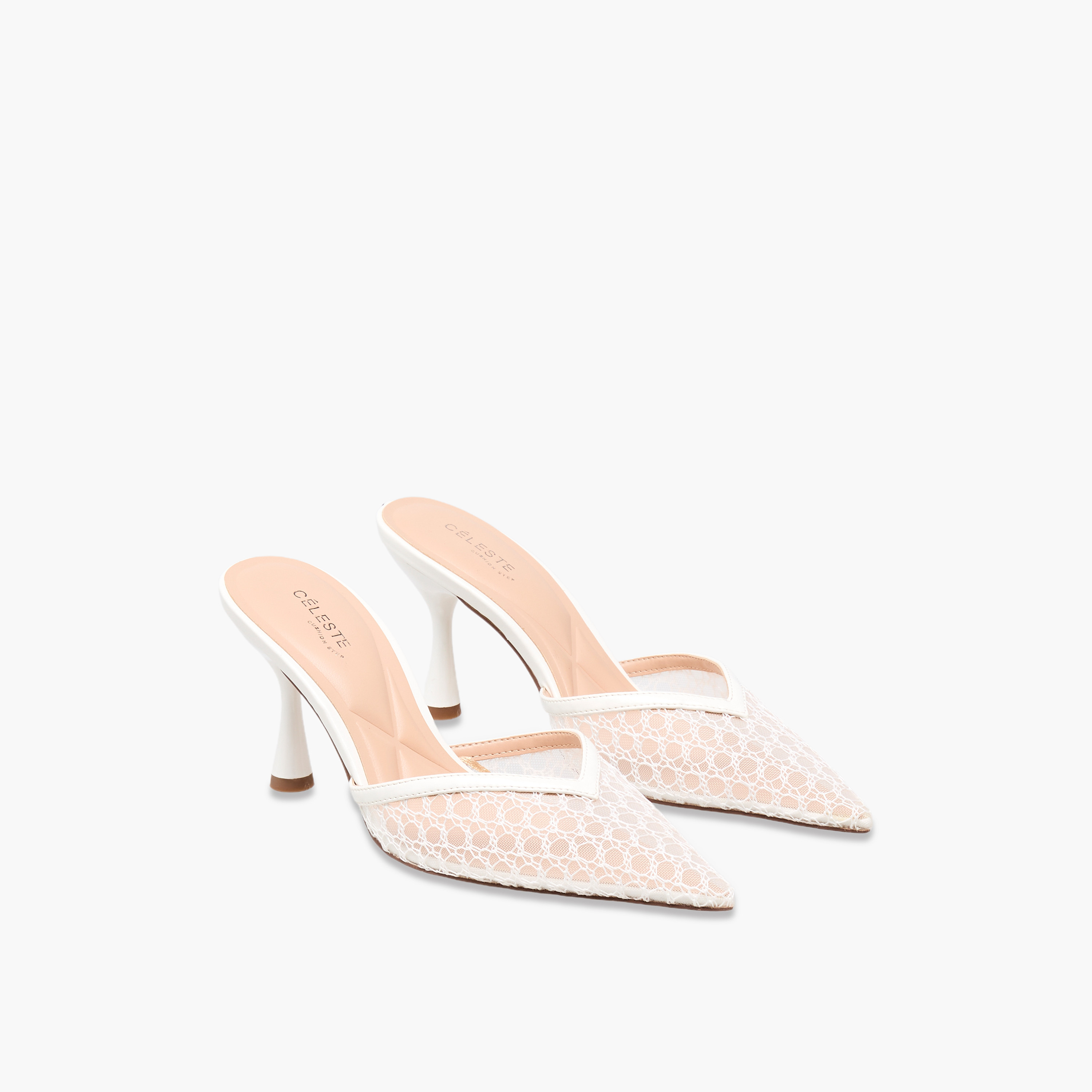 حذاء بكعب ستيليتو شبكي للنساء من سيليست-women-shoes-heels-image-1