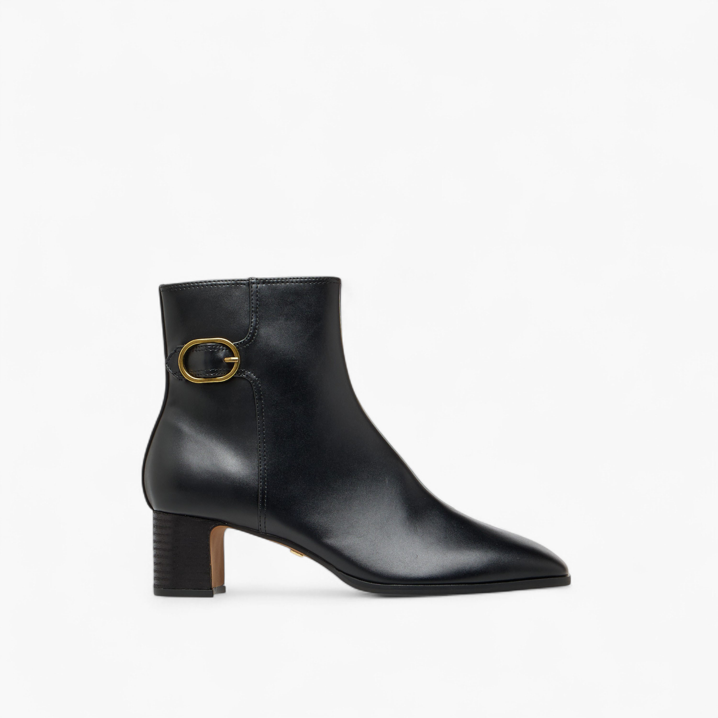 بوت بطول الكاحل وزينة إبزيم وكعب سميك وسحاب إغلاق للنساء من سيليست-women-shoes-boots-image-4