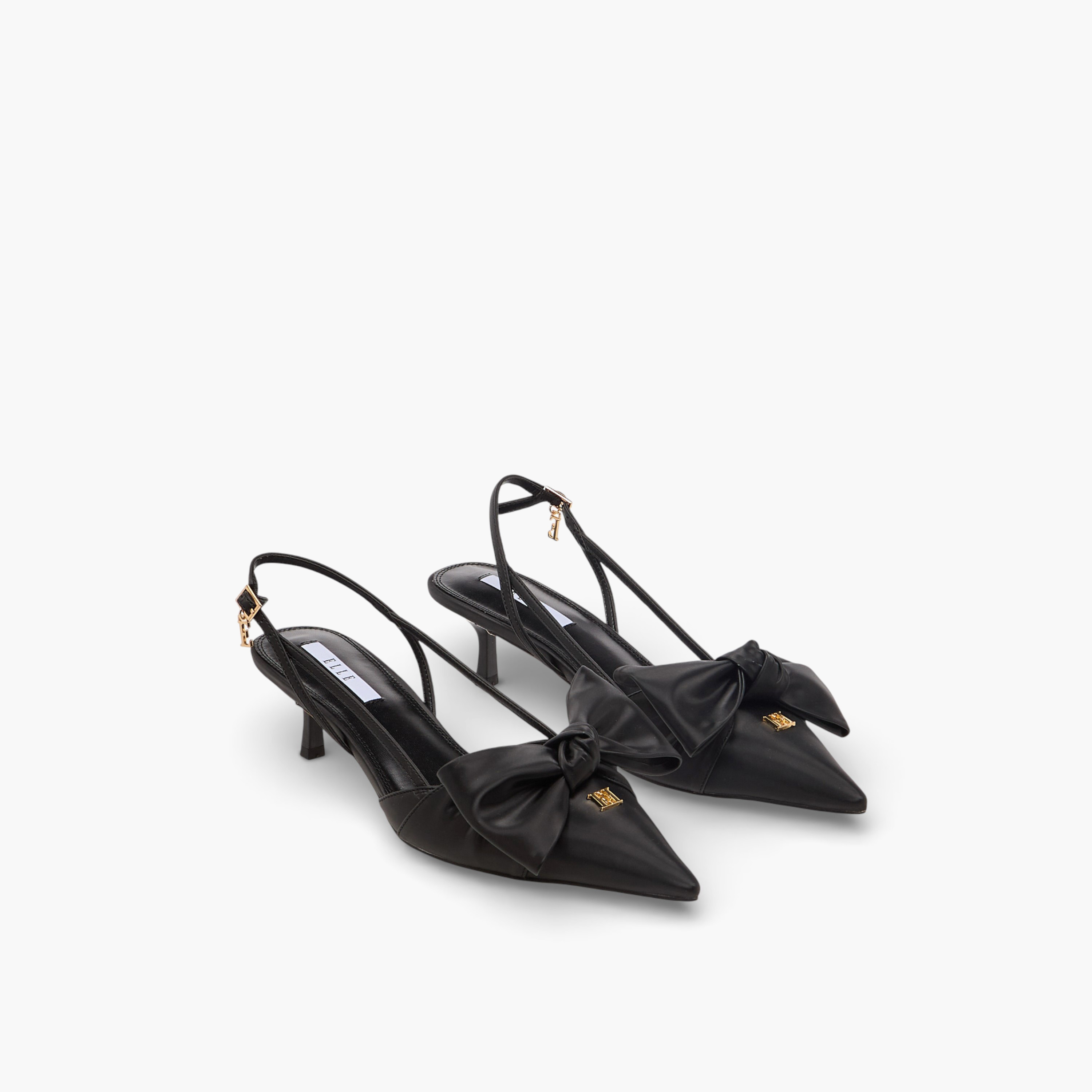 حذاء بكعب صغير وحزام خلفي للنساء من إيل-women-shoes-heels-image-1