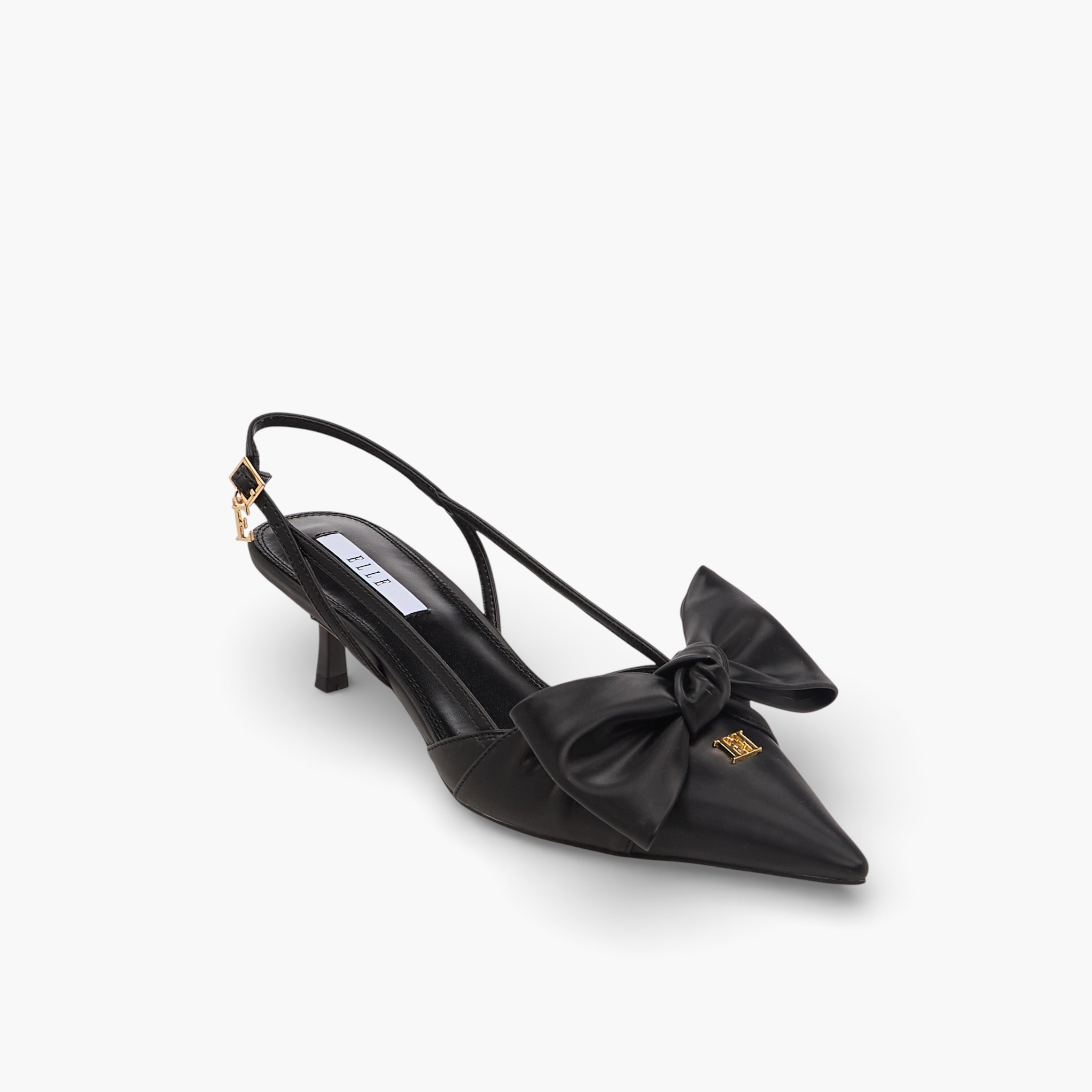 حذاء بكعب صغير وحزام خلفي للنساء من إيل-women-shoes-heels-image-2